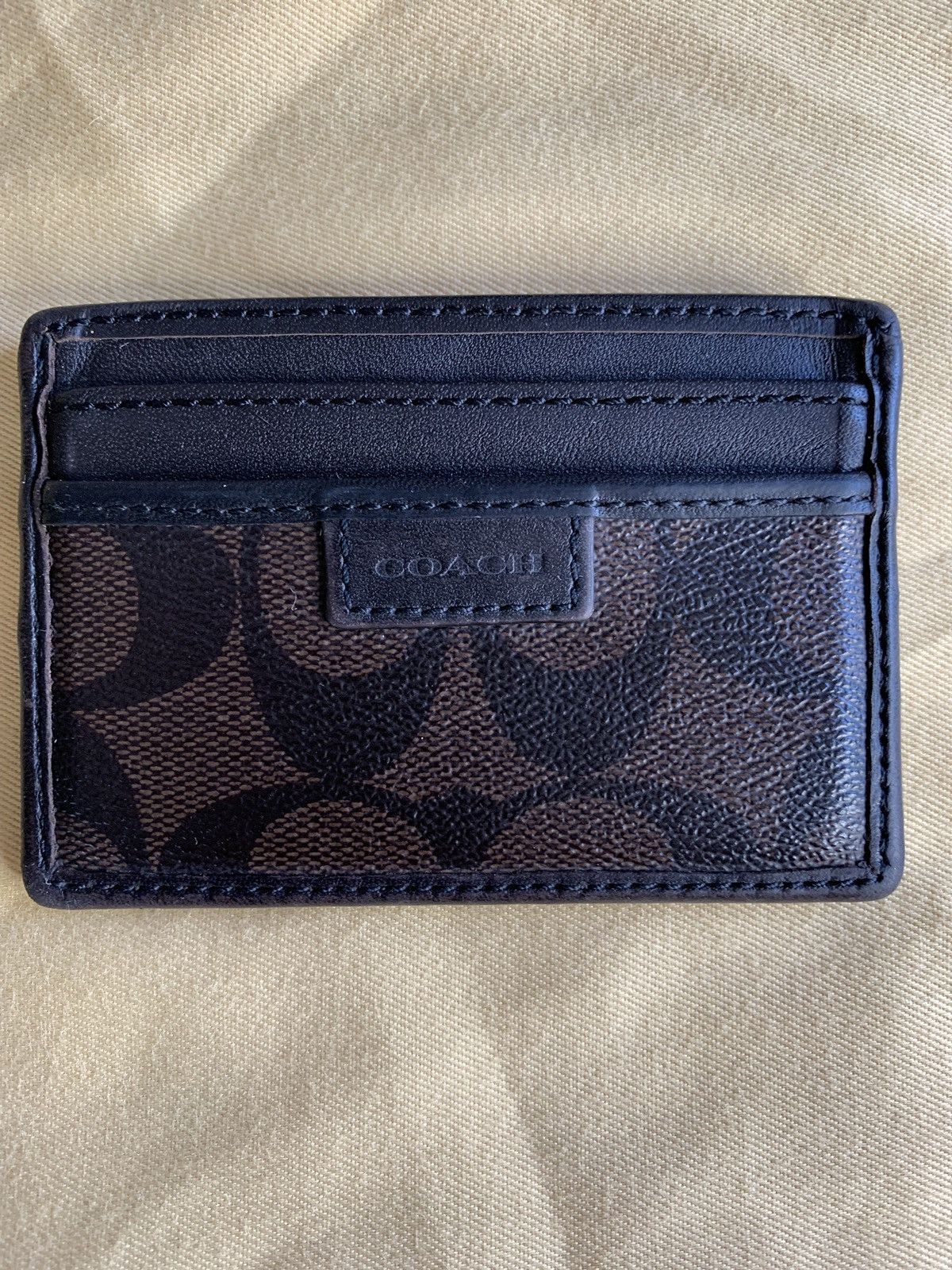 Coach Coach Genuine Leather wallet card holder | Grailed