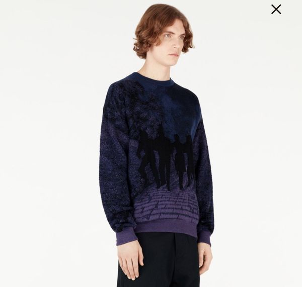 Louis Vuitton Louis Vuitton Purple Brick Road Sweater Virgil