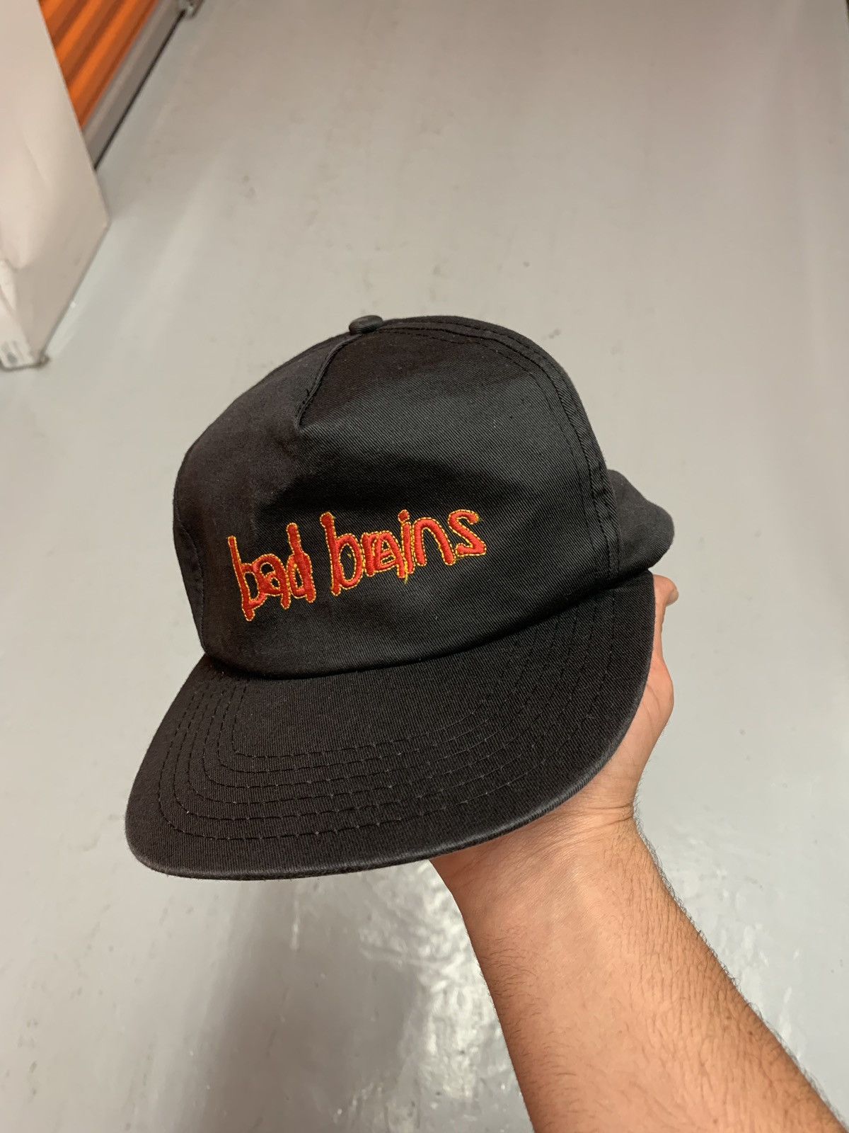 90s Bad Brains Embroidered Snapback Hat Made in USA