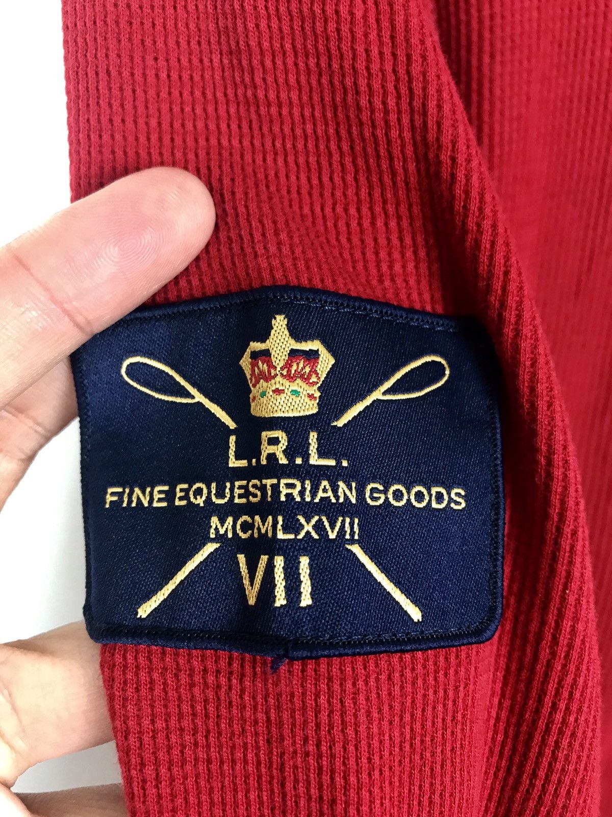 Polo Ralph Lauren RARE POLO RALPH LAUREN EQUASTRIAN EMBROIDERED LOGO Size US L / EU 52-54 / 3 - 6 Thumbnail