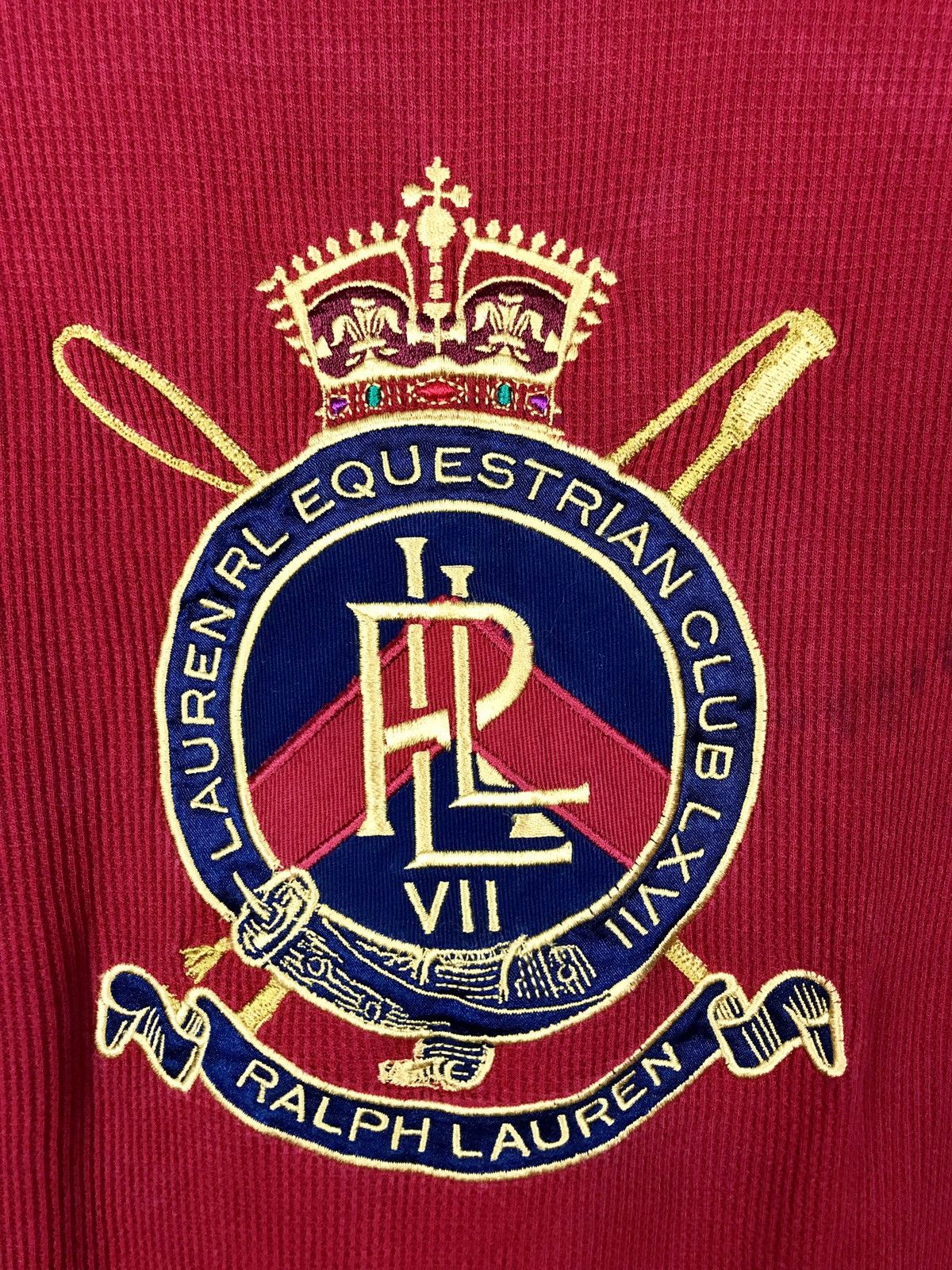 Polo Ralph Lauren RARE POLO RALPH LAUREN EQUASTRIAN EMBROIDERED LOGO Size US L / EU 52-54 / 3 - 7 Thumbnail