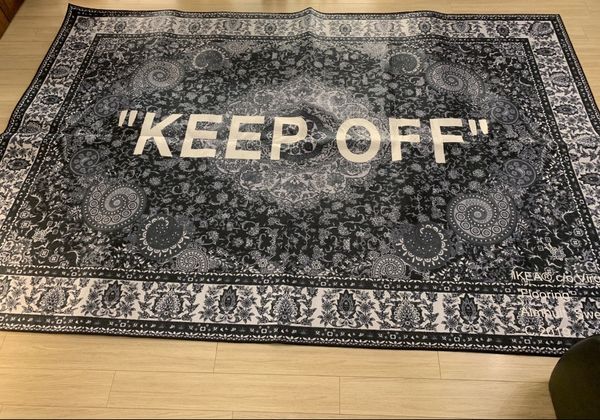 Ikea Virgil Abloh x IKEA “KEEP OFF” Rug