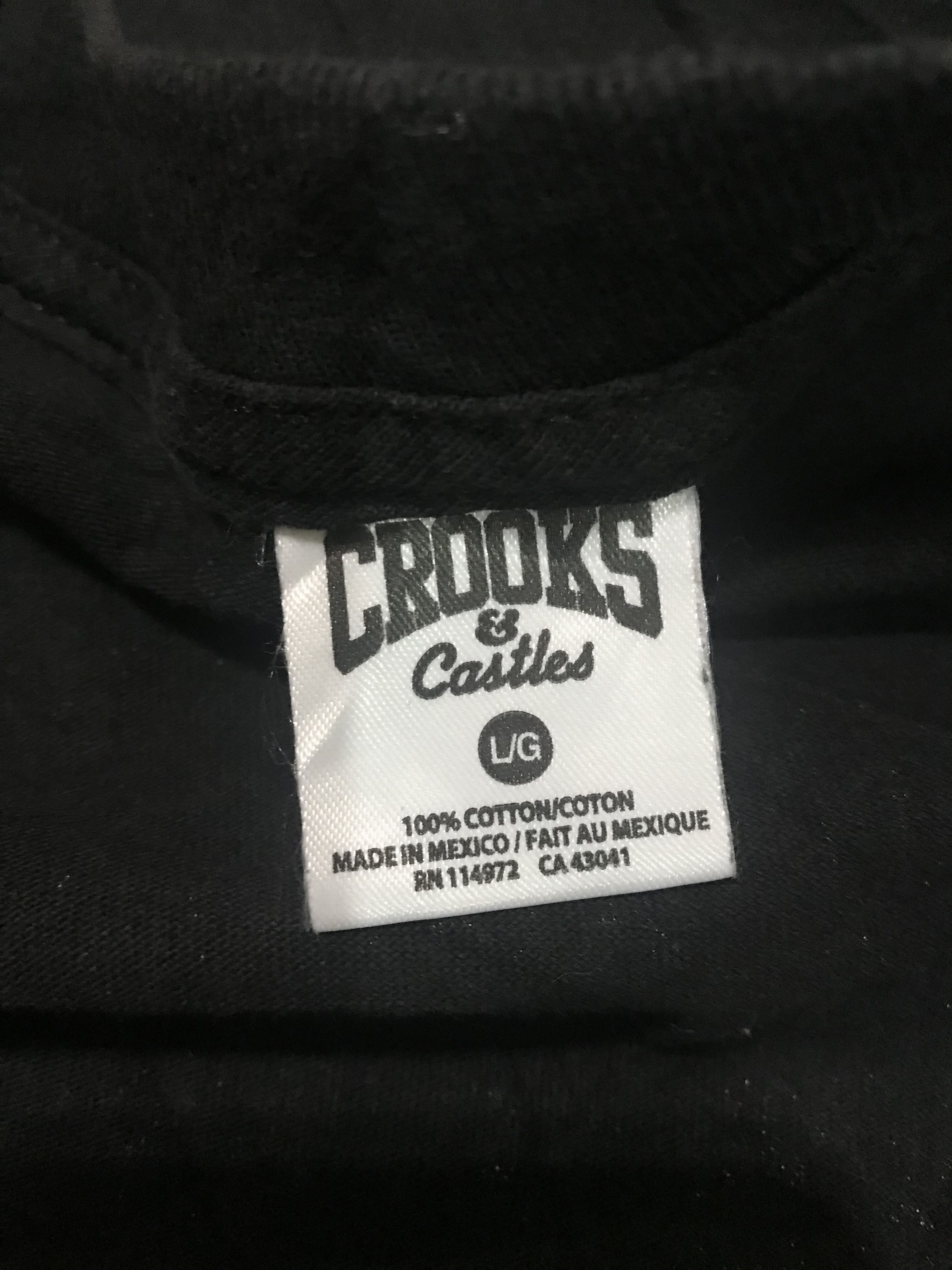 Crooks & Castles CROOKS AND CASTLES TEE SHIRT Size US L / EU 52-54 / 3 - 3 Thumbnail