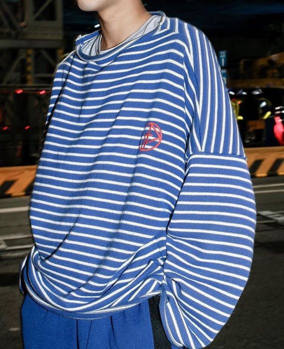 Gosha rubchinskiy striped clearance sweater