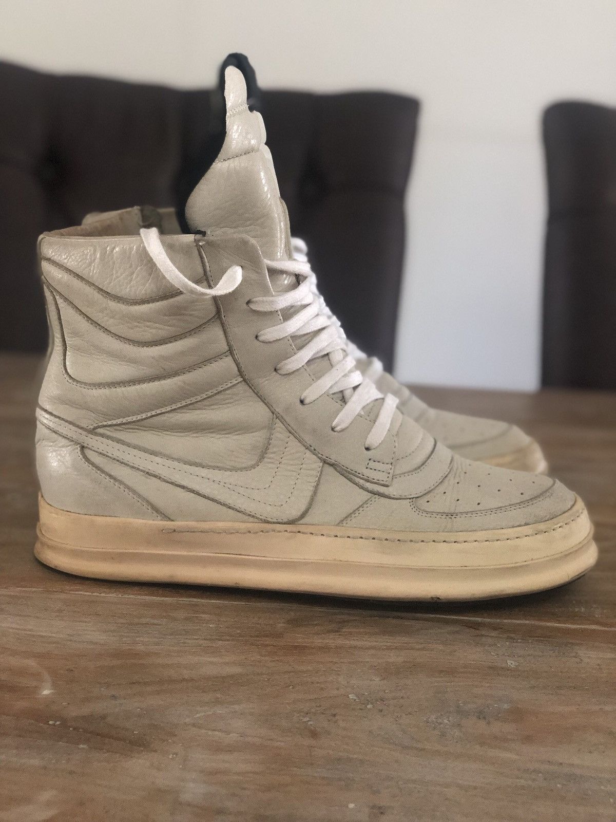 Rick Owens FINAL DROP OG Rick Owens Milk Dunks | Grailed