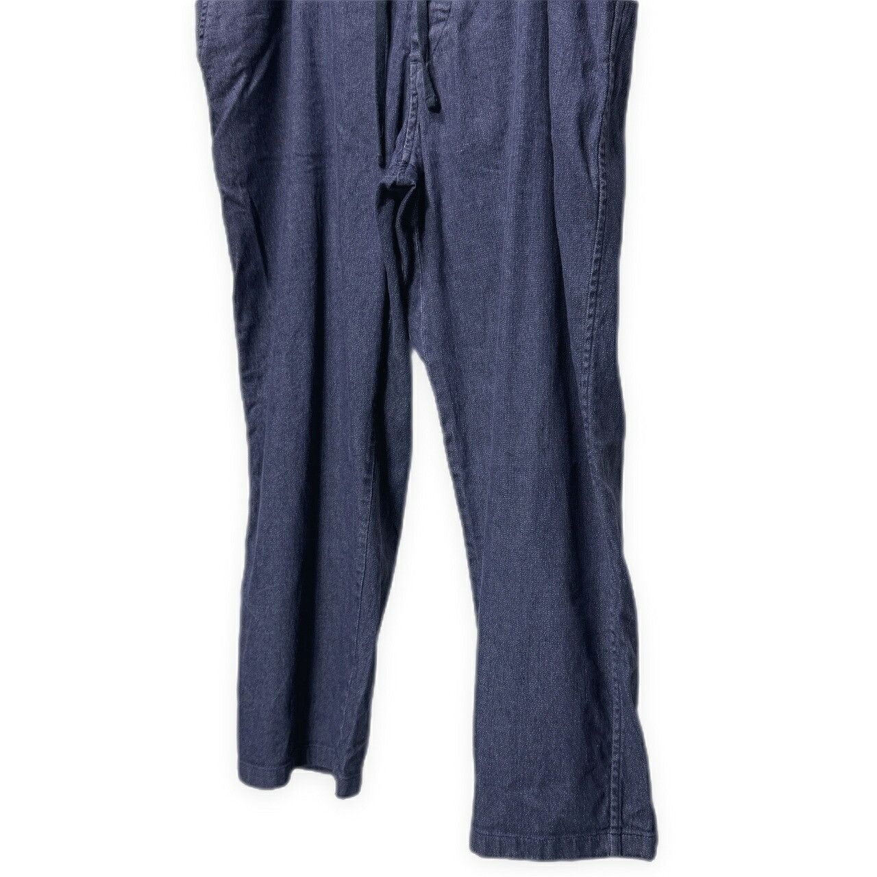 Comoli COMOLI 21SS Linen Cotton Drawstring Pants Navy Size 1 Size US 30 / EU 46 - 5 Thumbnail