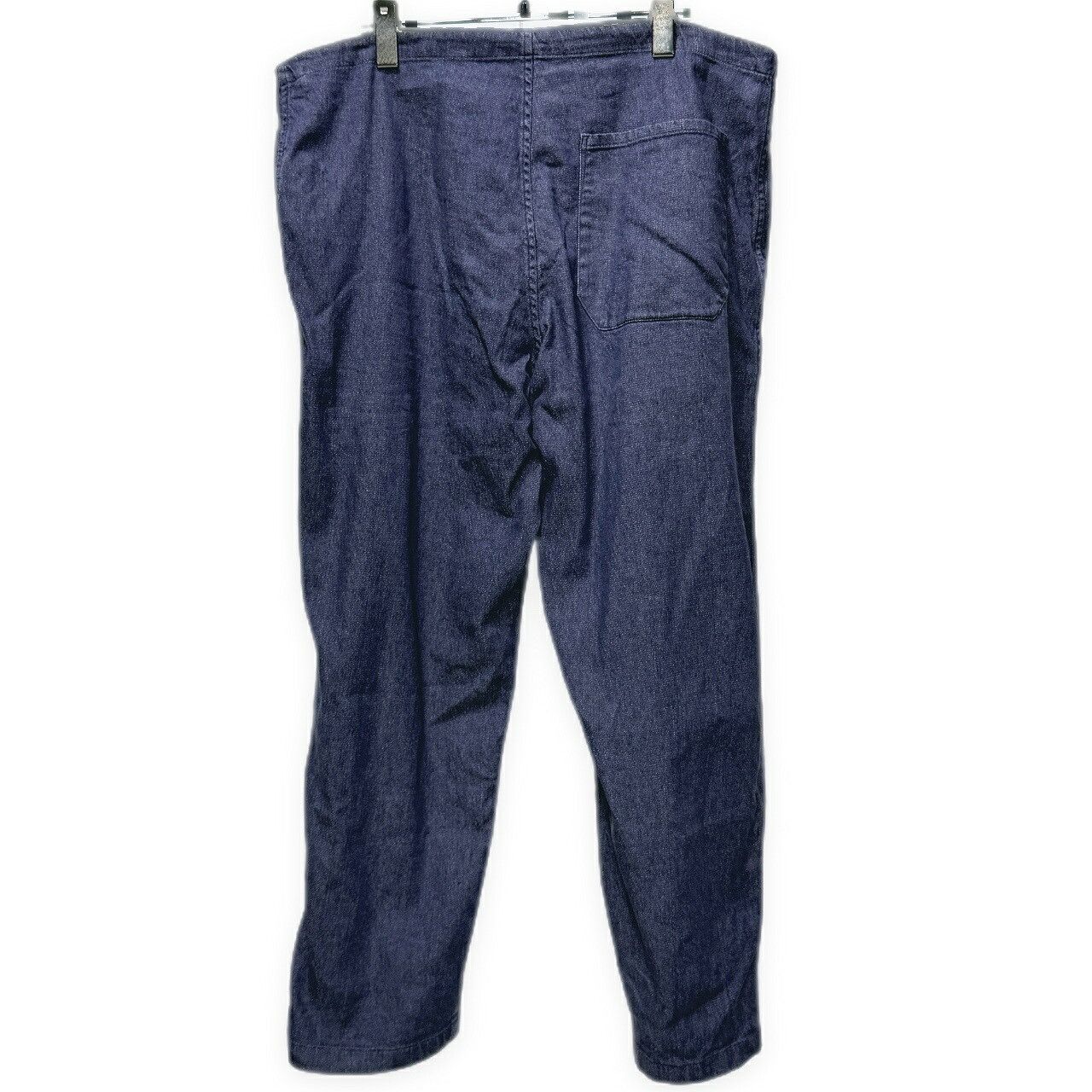 Comoli COMOLI 21SS Linen Cotton Drawstring Pants Navy Size 1 Size US 30 / EU 46 - 2 Thumbnail