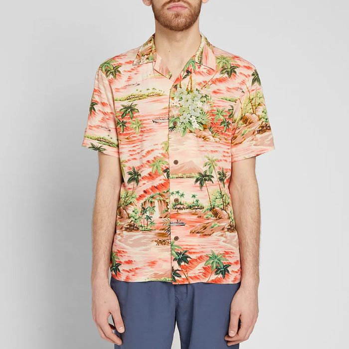 RRL Ralph Lauren Hawaiian Shirt | Grailed