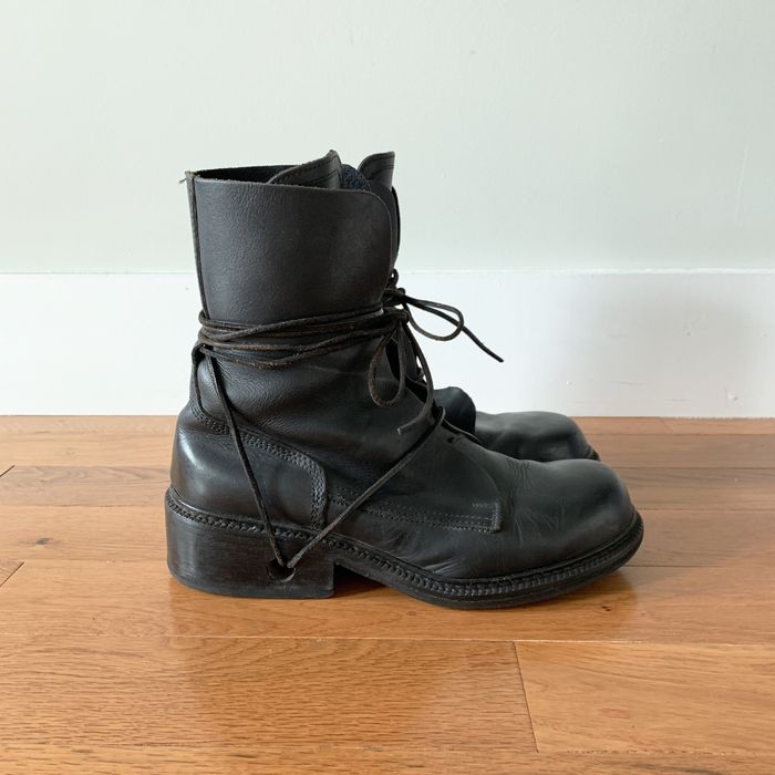 Dirk Bikkembergs Dirk Bikkembergs Lace-Through Heel Boots | Grailed