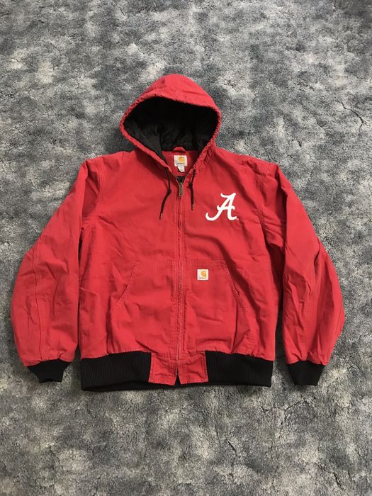 Vintage Vintage University of Alabama Carhartt Red Jacket large