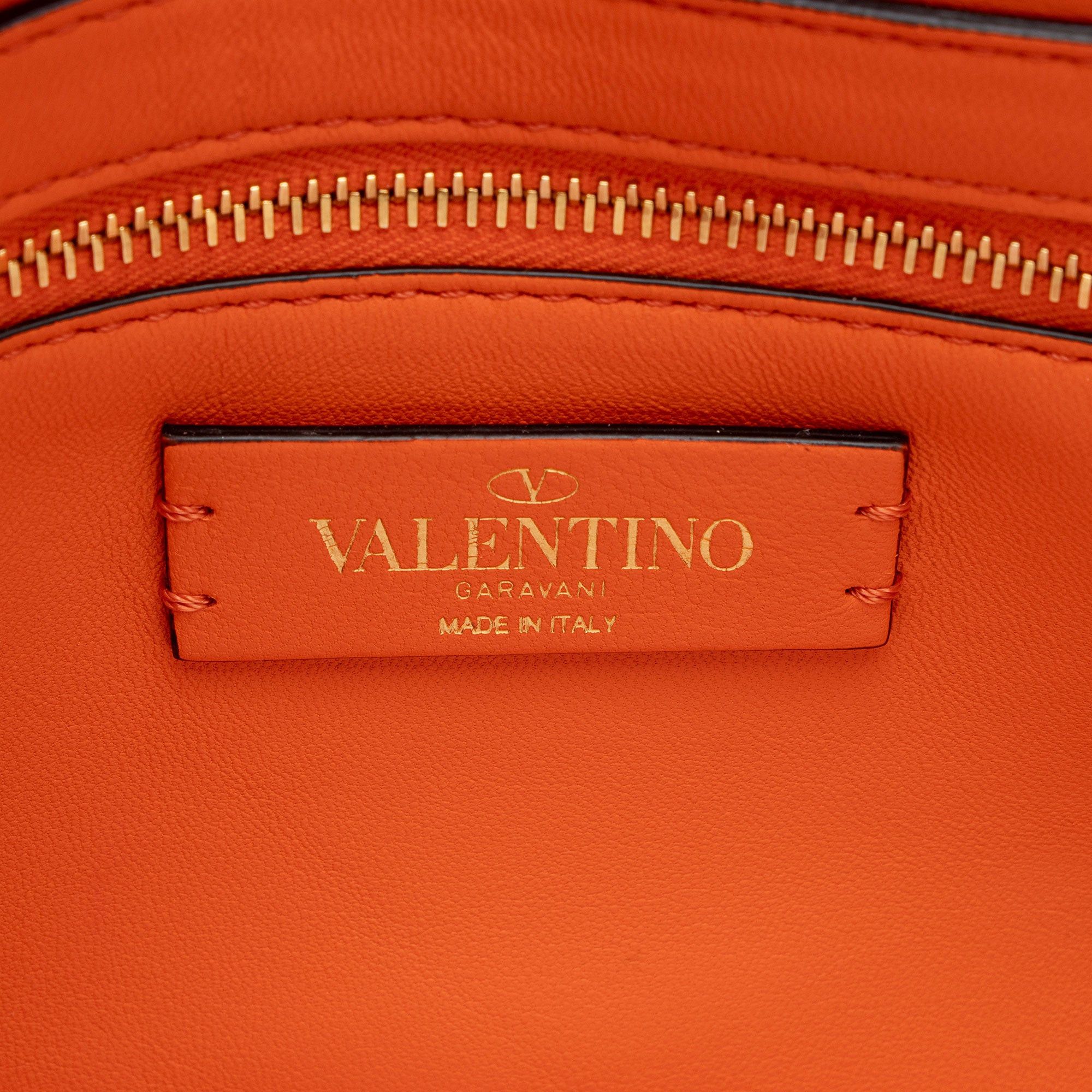Valentino Valentino Cashmere Knit Roman Stud Medium Shoulder Bag Size ONE SIZE - 7 Thumbnail