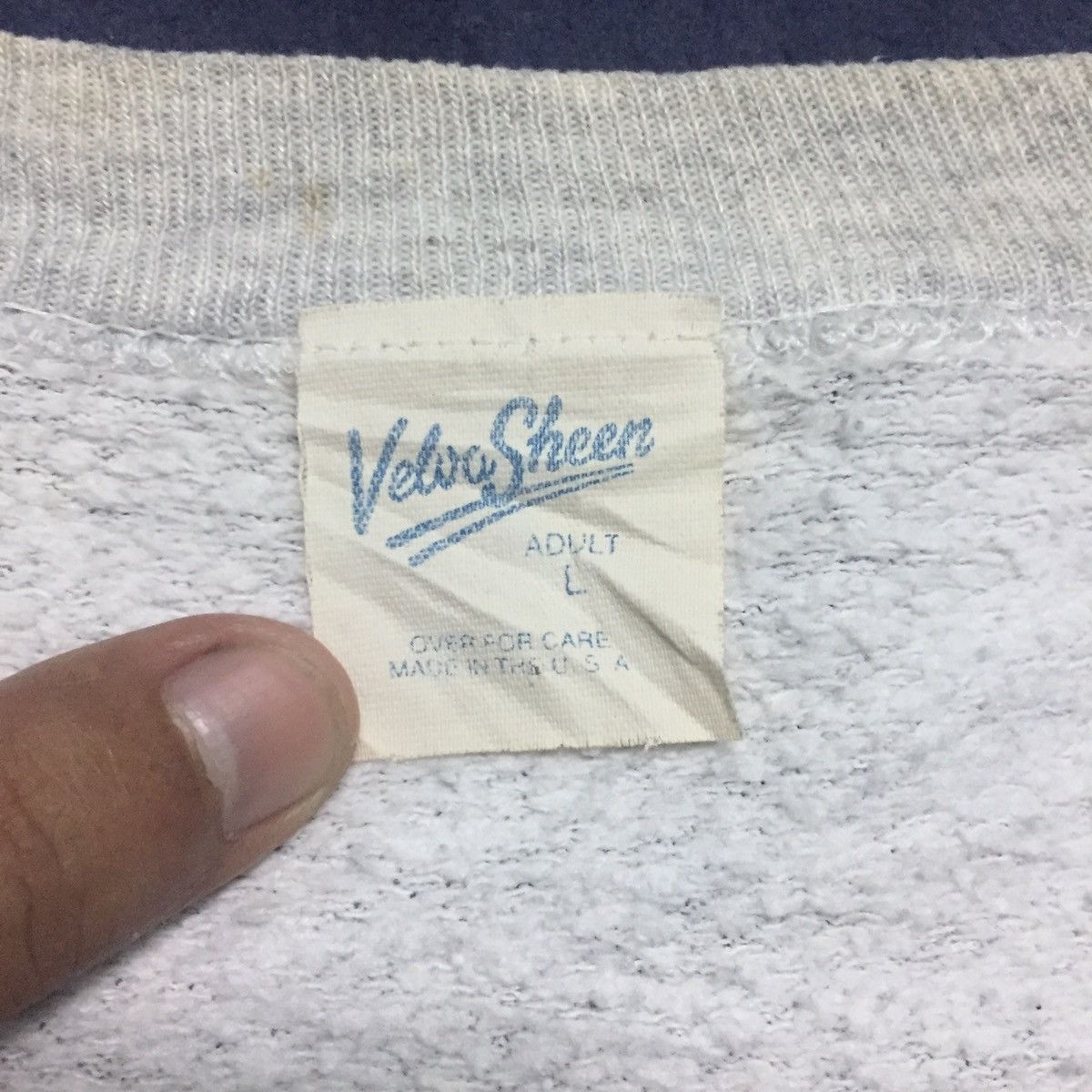 Velva Sheen Vintage Mickey California Sweatshirt by tag Velva Sheen Size US L / EU 52-54 / 3 - 15 Thumbnail