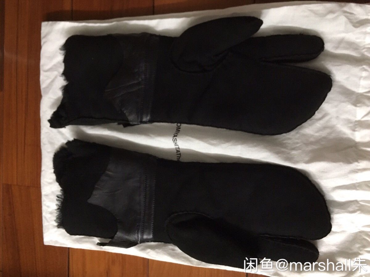 Takahiromiyashita The Soloist. Rough out Shooter glove 15fw