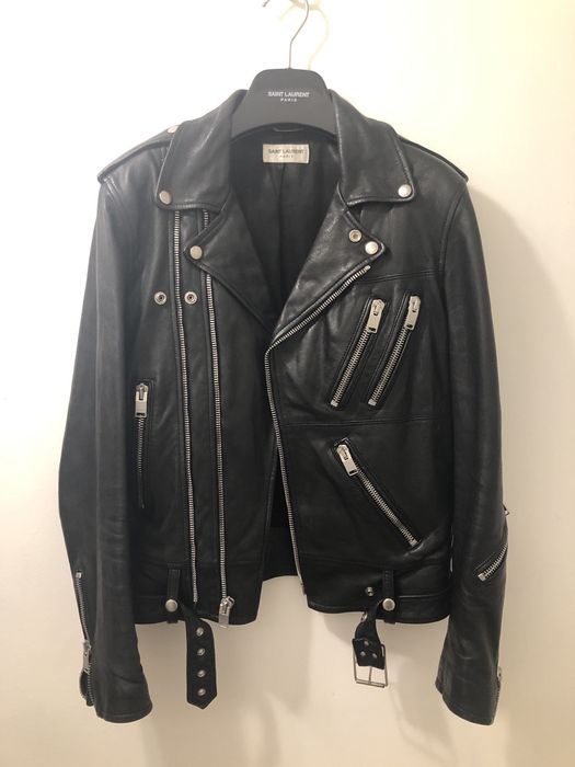 Saint Laurent Paris Saint laurent paris SS14 Multi Zip Leather Biker ...