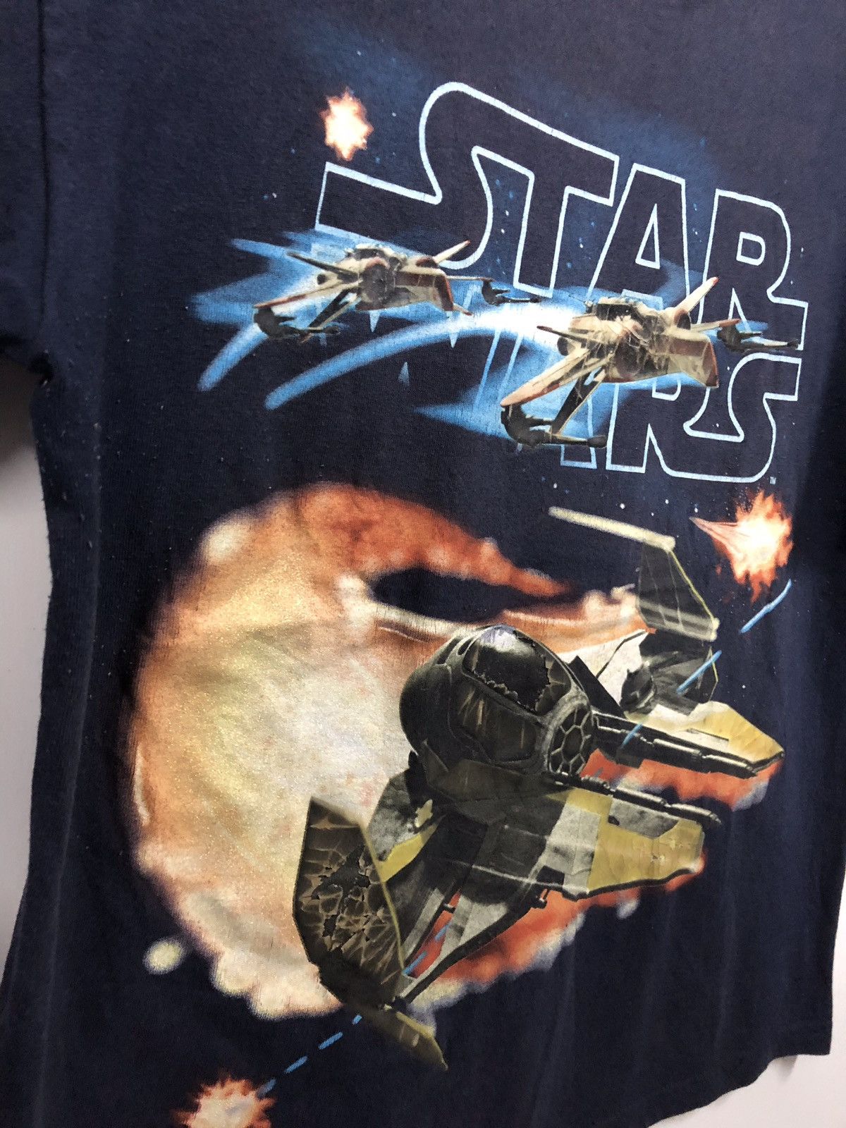 Vintage Vintage Star Wars episode 1 3D T-shirt 90s rare Size US M / EU 48-50 / 2 - 7 Thumbnail