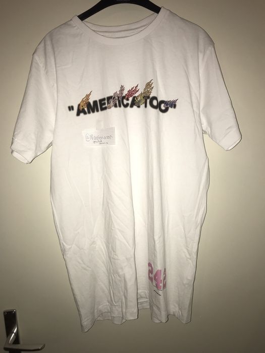 Off White Takashi Murakami America Too Tee Grailed