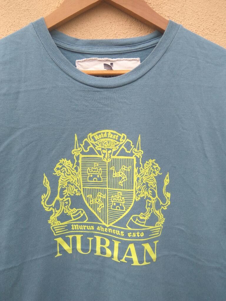 Japanese Brand 🔥 Nubian t shirt spell out Japanese Brand Made in Japan Size US M / EU 48-50 / 2 - 5 Thumbnail