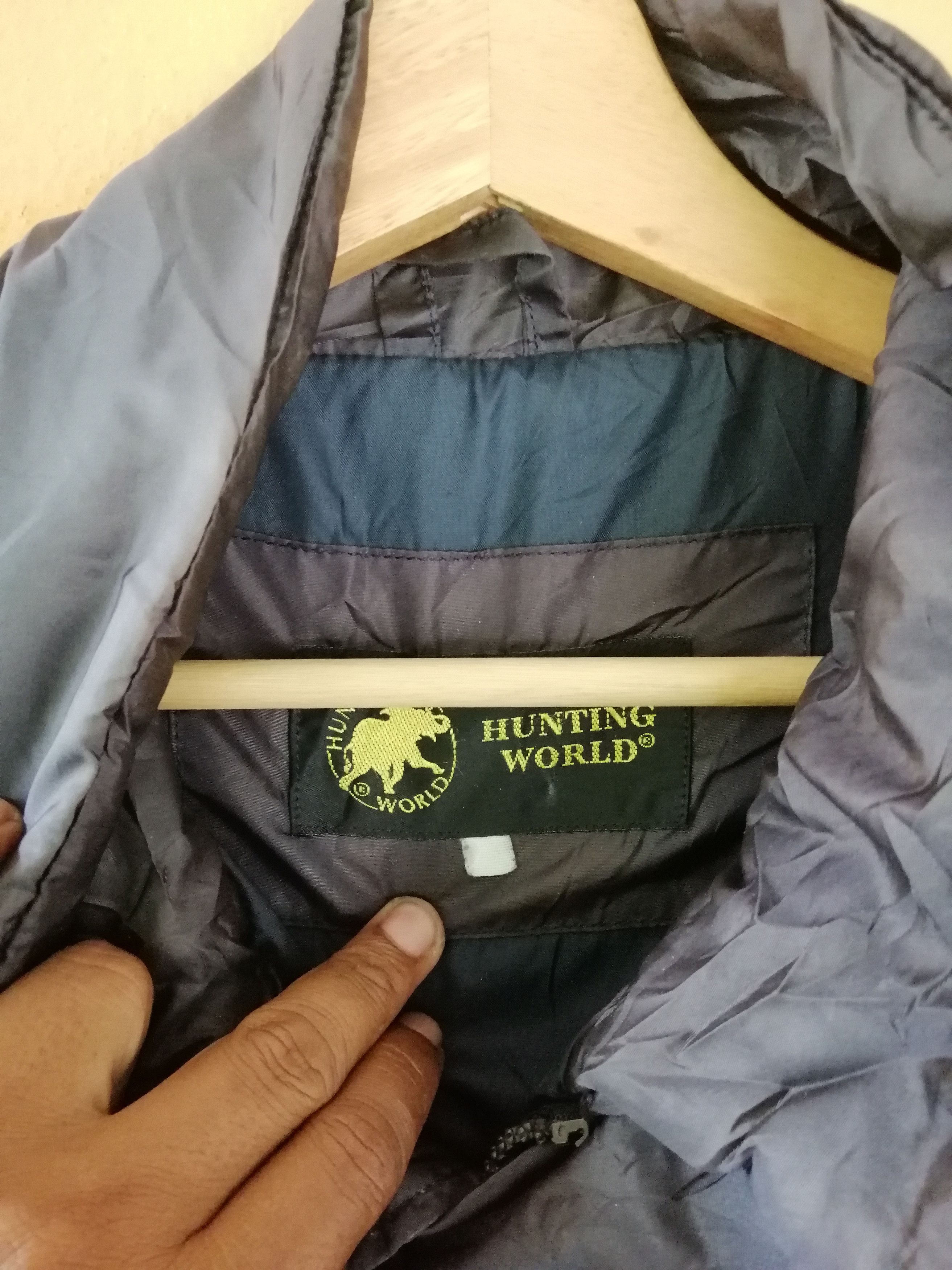 Designer Vintage Hunting World Puffer Jacket Size US L / EU 52-54 / 3 - 6 Thumbnail
