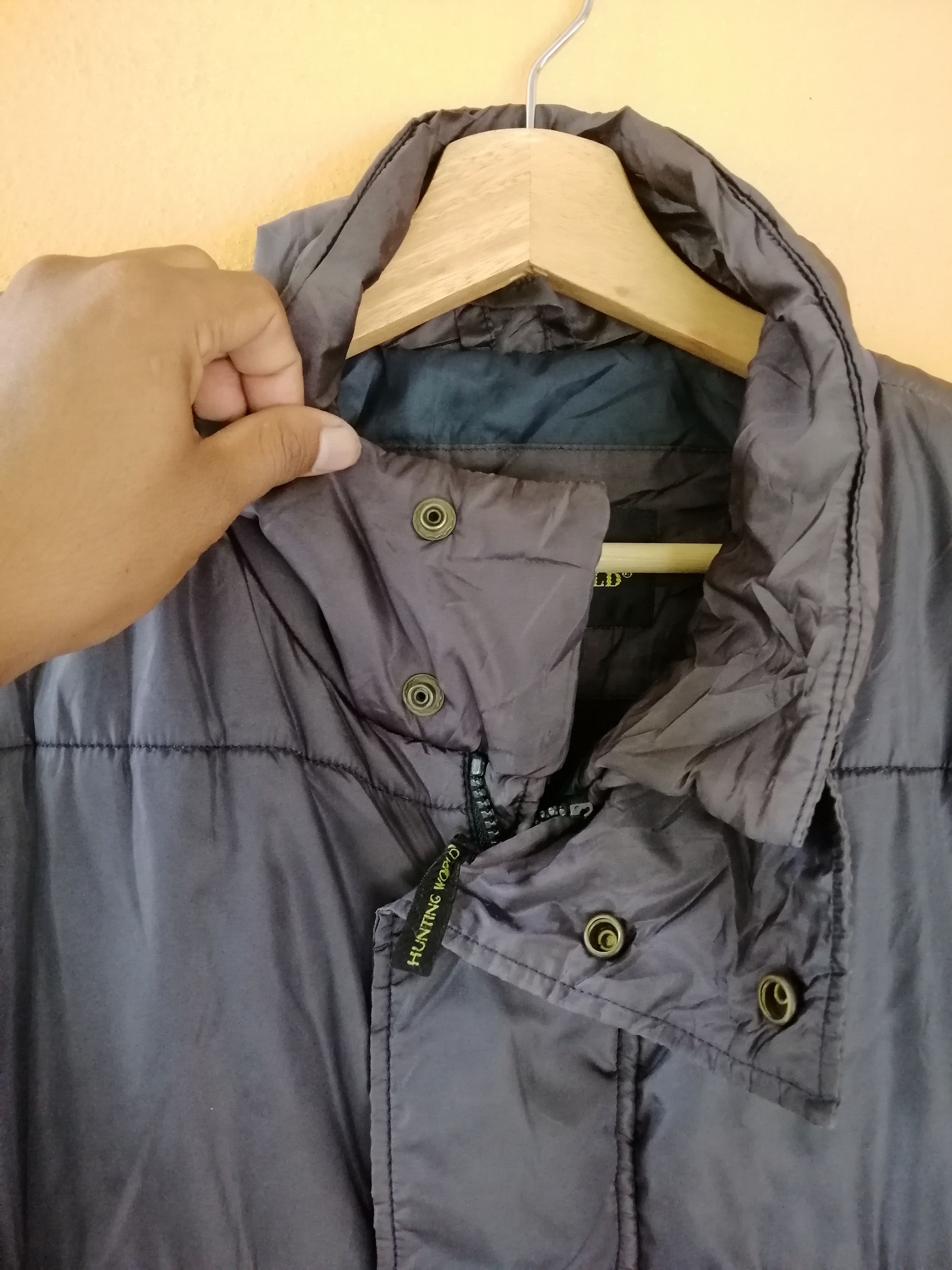 Designer Vintage Hunting World Puffer Jacket Size US L / EU 52-54 / 3 - 7 Thumbnail