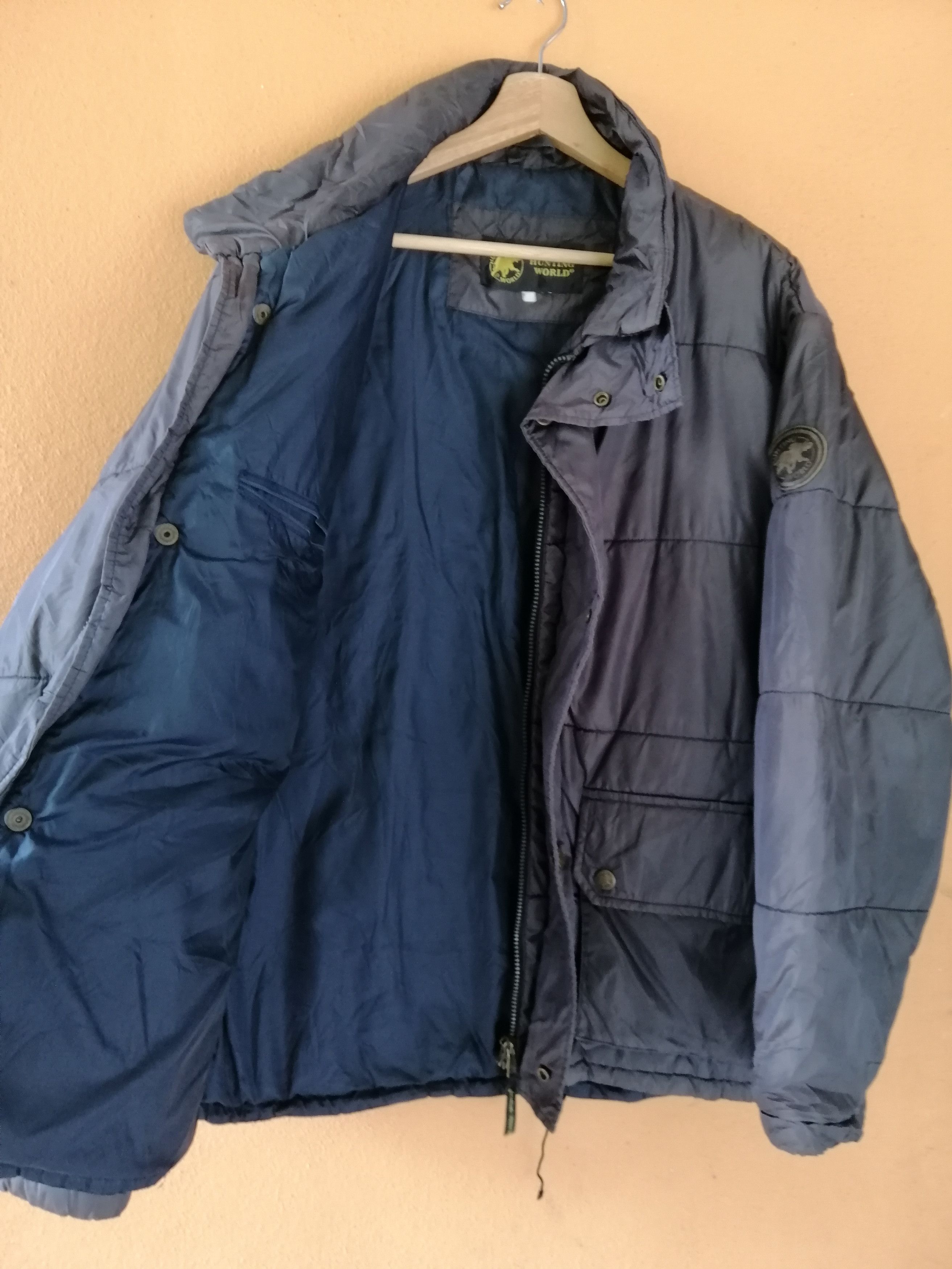 Designer Vintage Hunting World Puffer Jacket Size US L / EU 52-54 / 3 - 3 Thumbnail