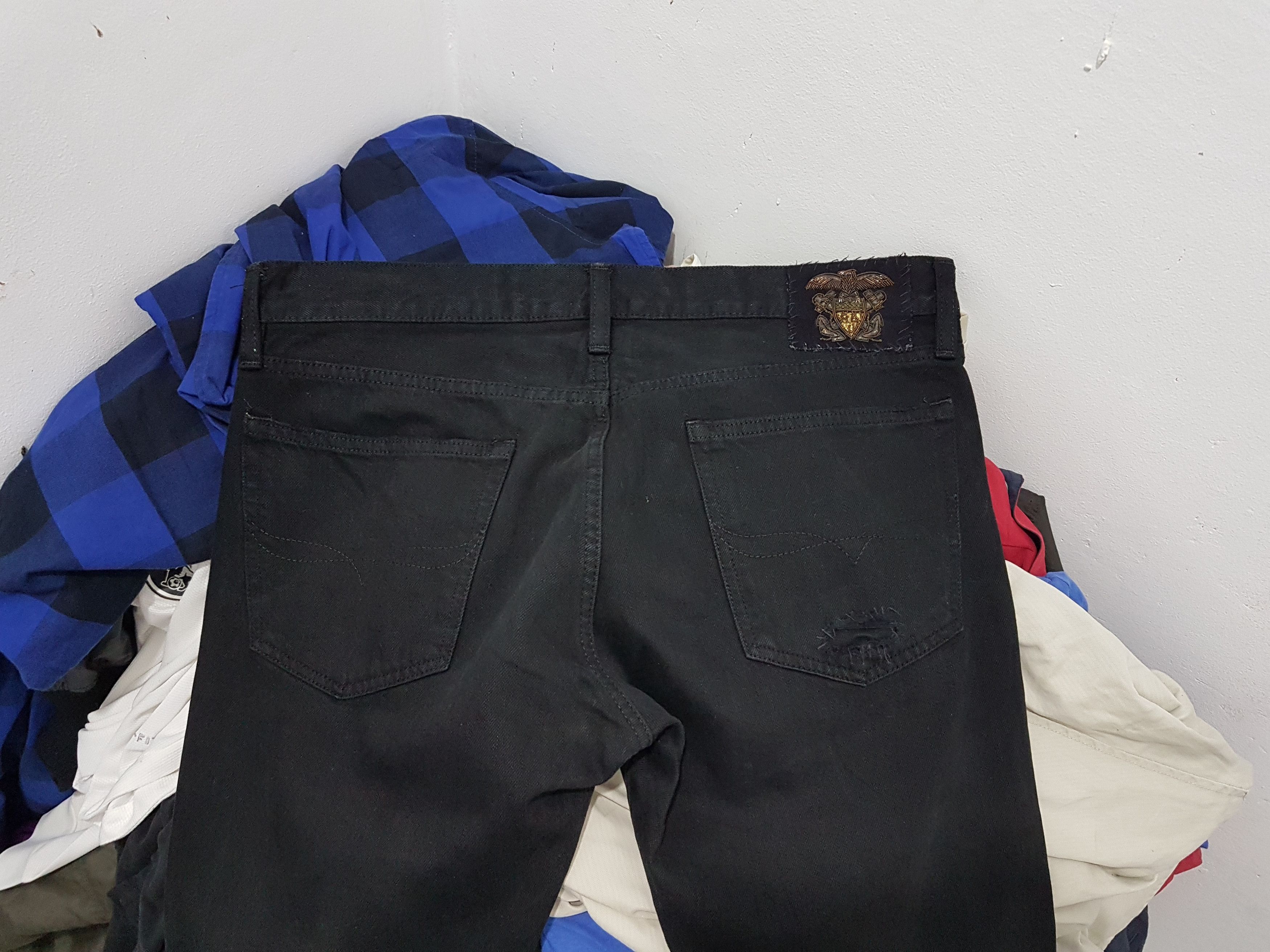 Polo Ralph Lauren × Ralph Lauren Last Drop Ralph Lauren Distressed Jeans Size US 32 / EU 48 - 11 Thumbnail