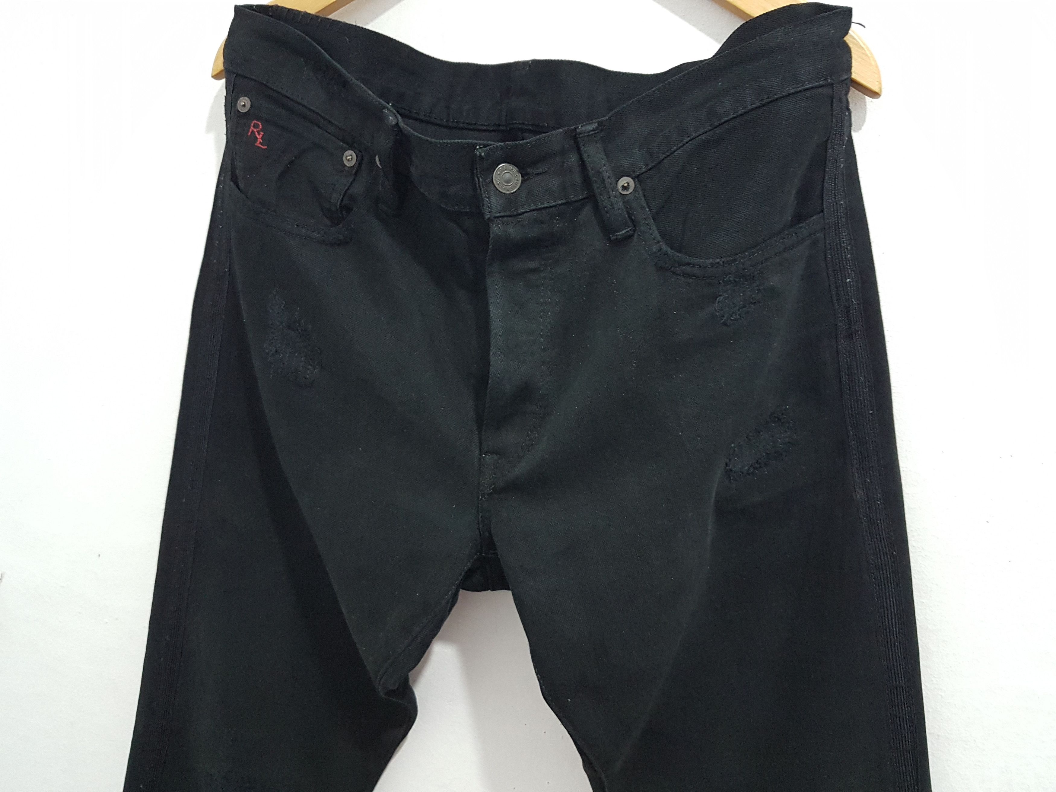Polo Ralph Lauren × Ralph Lauren Last Drop Ralph Lauren Distressed Jeans Size US 32 / EU 48 - 7 Thumbnail