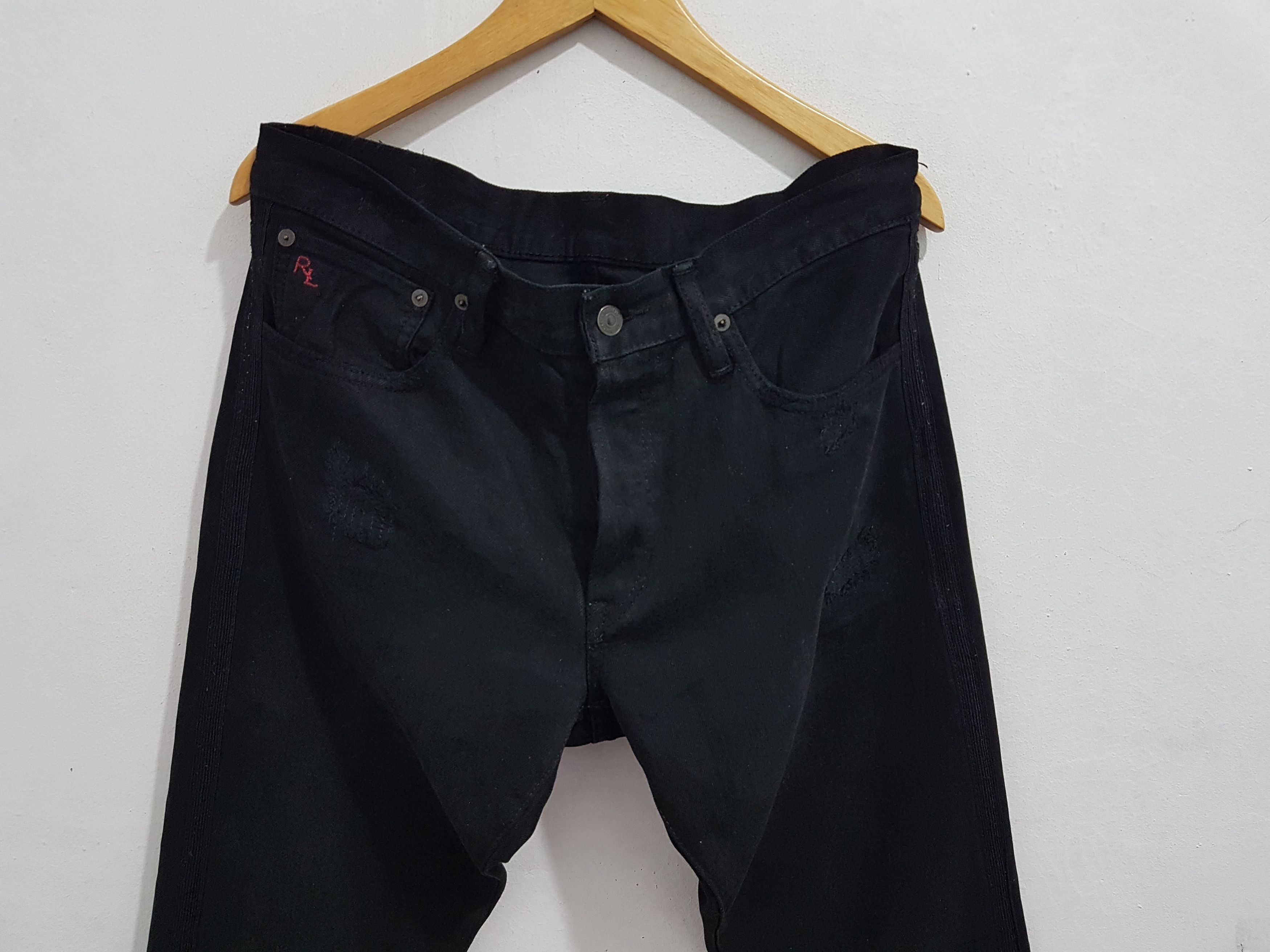 Polo Ralph Lauren × Ralph Lauren Last Drop Ralph Lauren Distressed Jeans Size US 32 / EU 48 - 1 Thumbnail