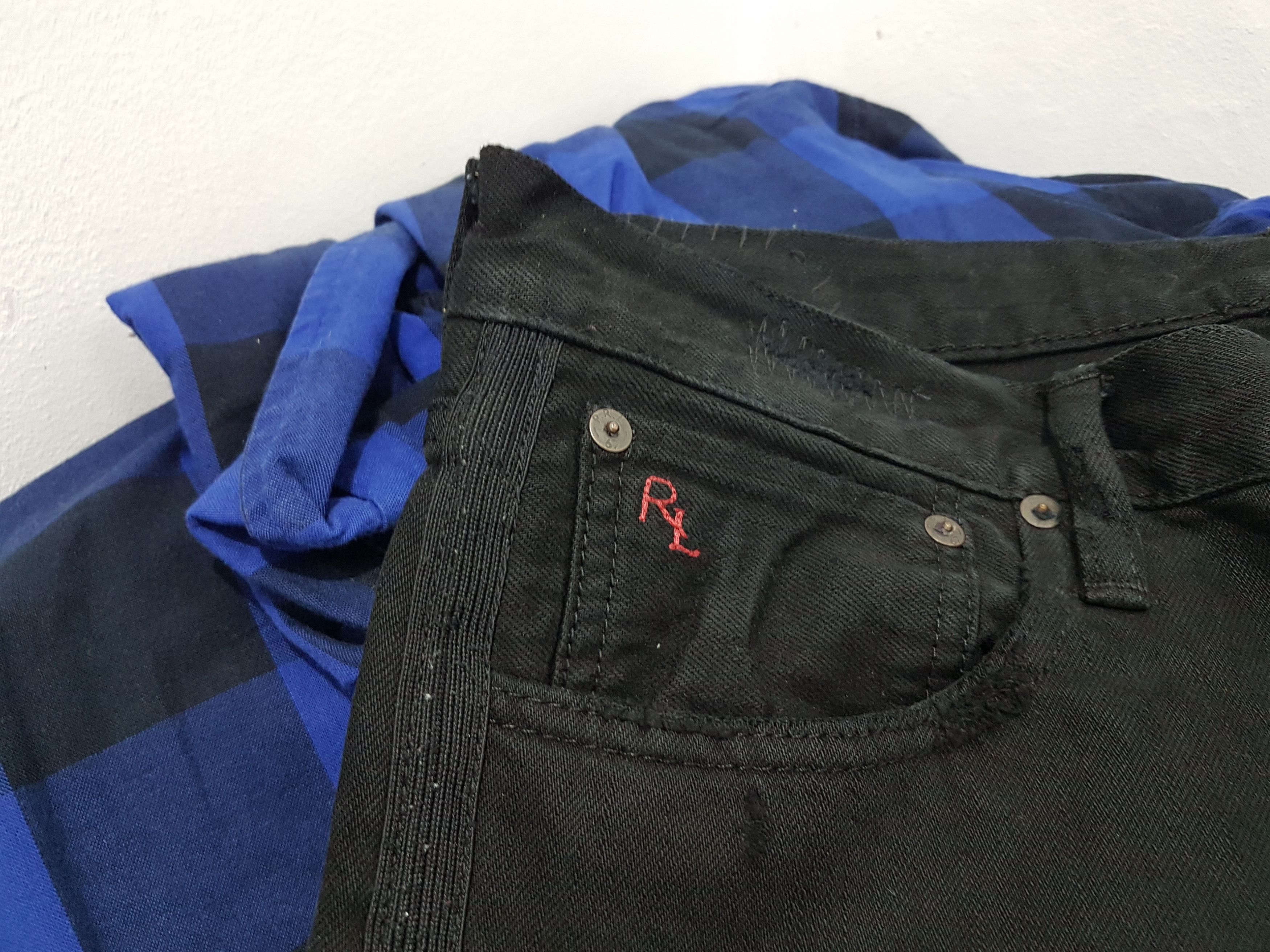 Polo Ralph Lauren × Ralph Lauren Last Drop Ralph Lauren Distressed Jeans Size US 32 / EU 48 - 17 Thumbnail