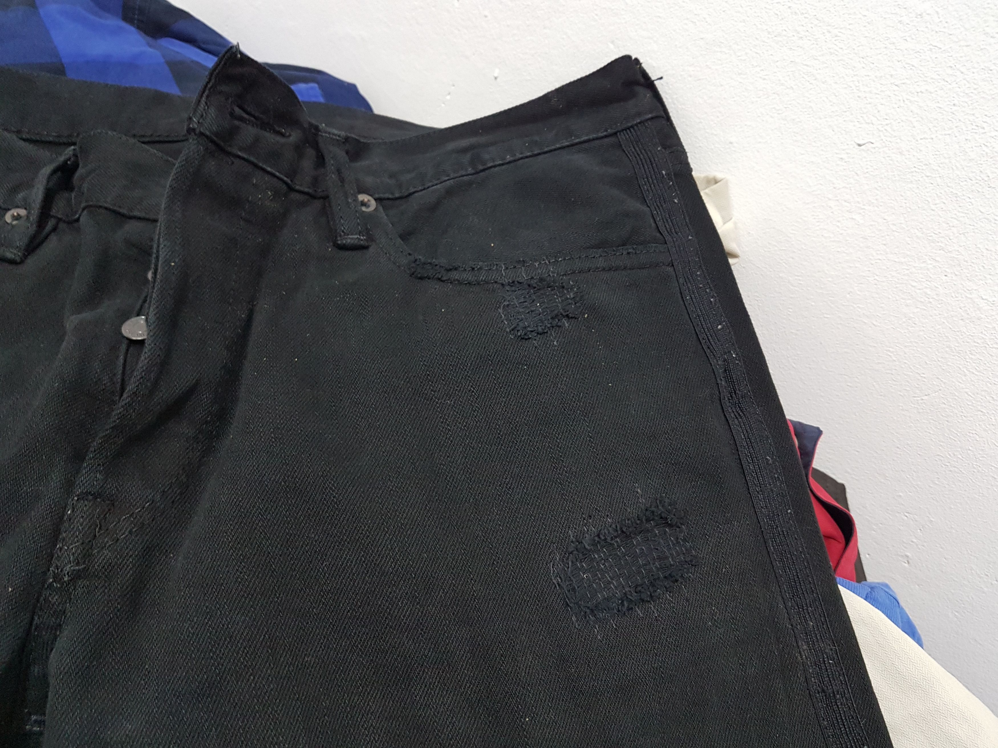 Polo Ralph Lauren × Ralph Lauren Last Drop Ralph Lauren Distressed Jeans Size US 32 / EU 48 - 16 Thumbnail