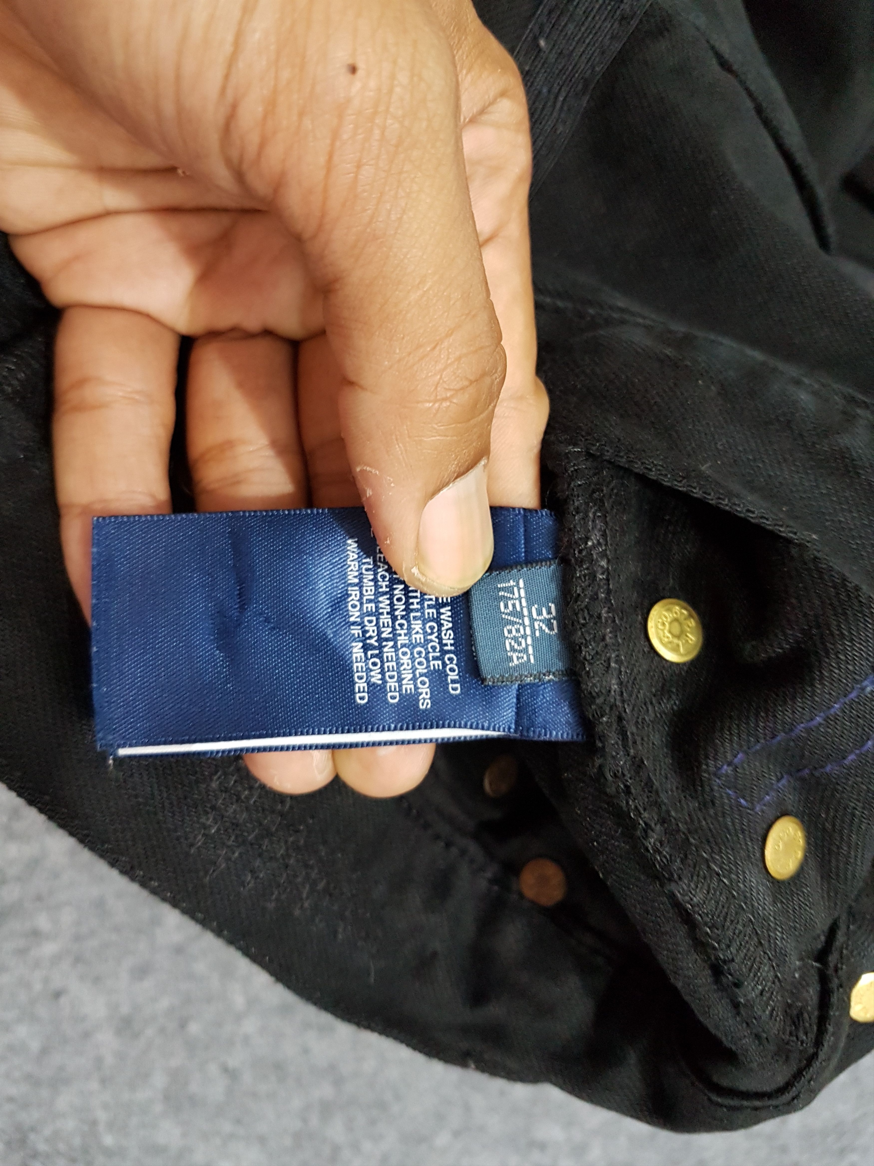 Polo Ralph Lauren × Ralph Lauren Last Drop Ralph Lauren Distressed Jeans Size US 32 / EU 48 - 4 Thumbnail