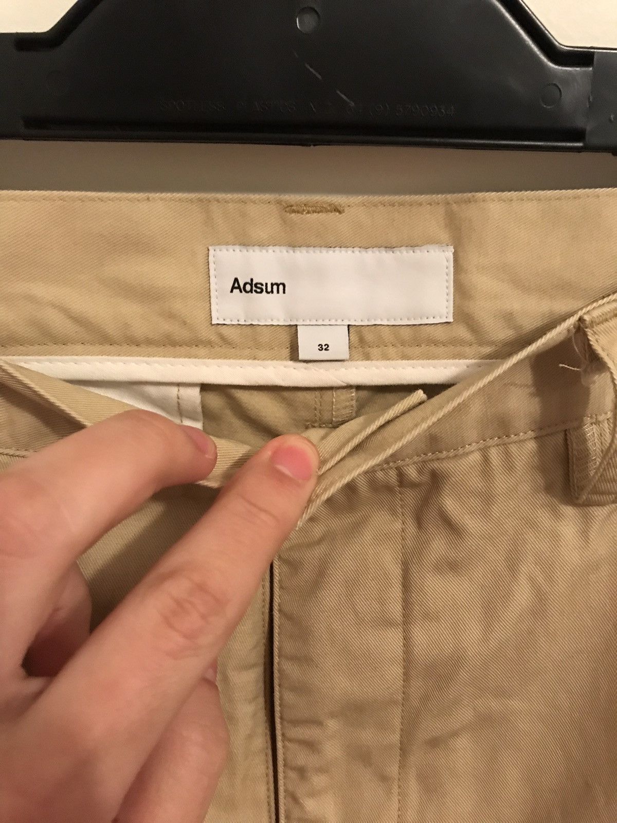 Adsum ARCHIVAL Flat Front Twill Pant (early era) Size US 32 / EU 48 - 3 Thumbnail