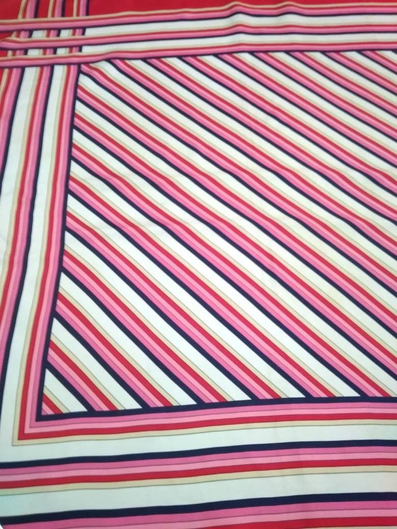 Yves Saint Laurent YSL YvesSaintLaurent Silk Scarf Muffler Shawl Scarves Size ONE SIZE - 3 Thumbnail