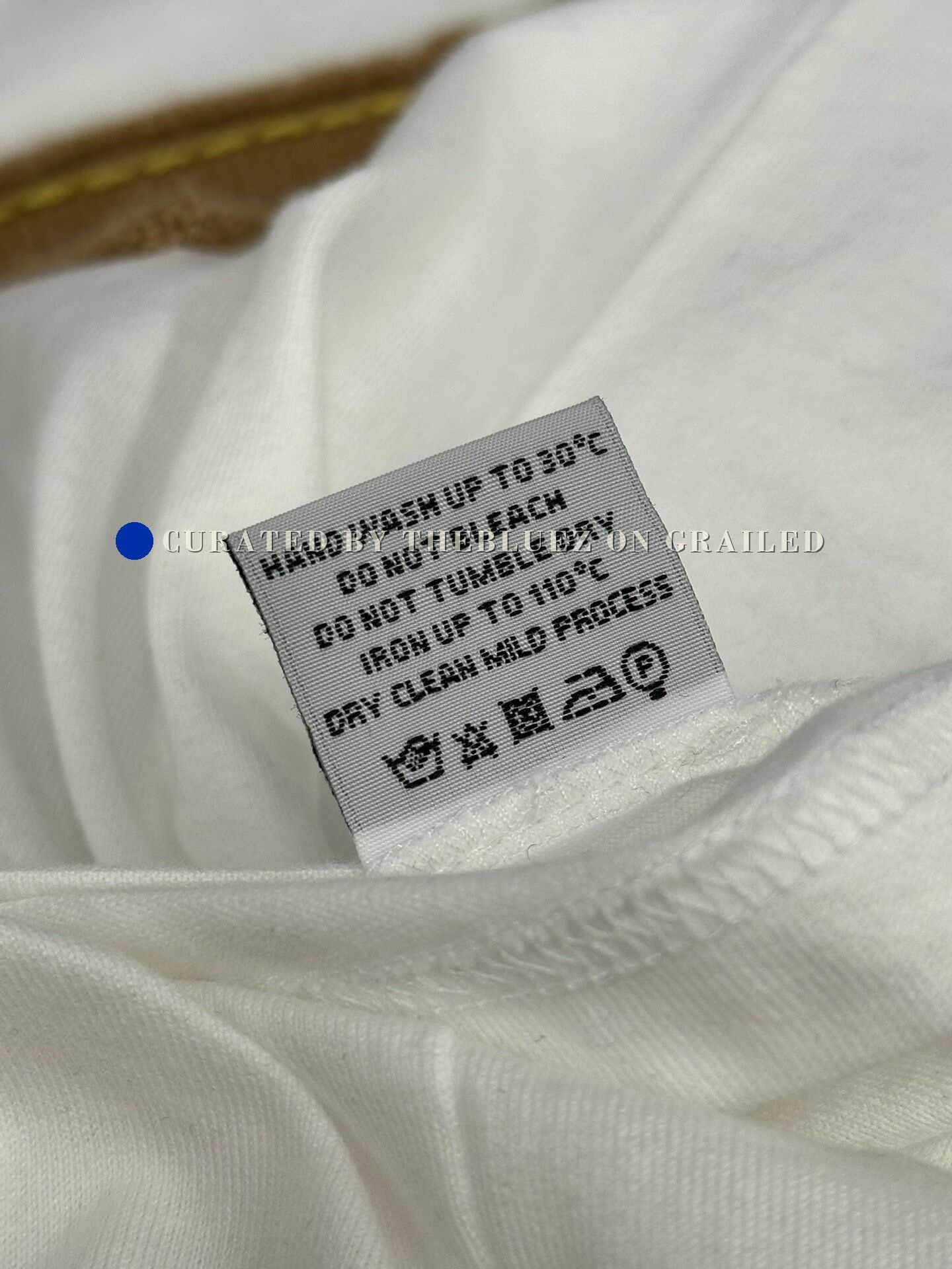 Barrie White Short-Sleeve T-Shirt Yellow B, Men's (Size Xs) — image 6 of 6