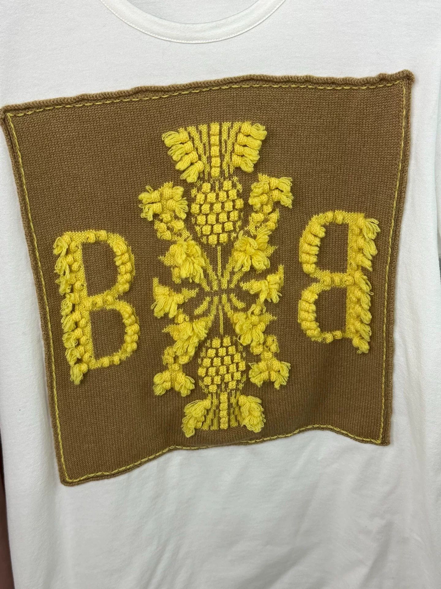 Barrie White Short-Sleeve T-Shirt Yellow B, Men's (Size Xs) — image 2 of 6