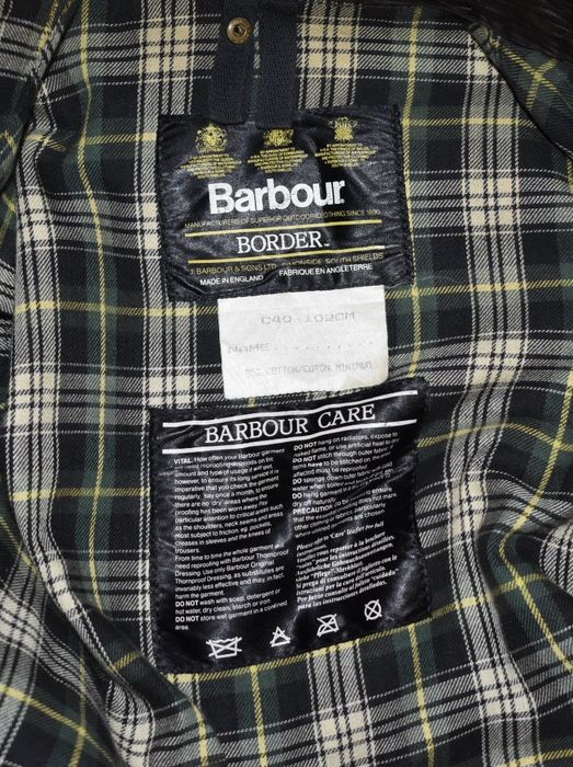 Barbour Barbour Border Wax Jacket - Olive | Grailed