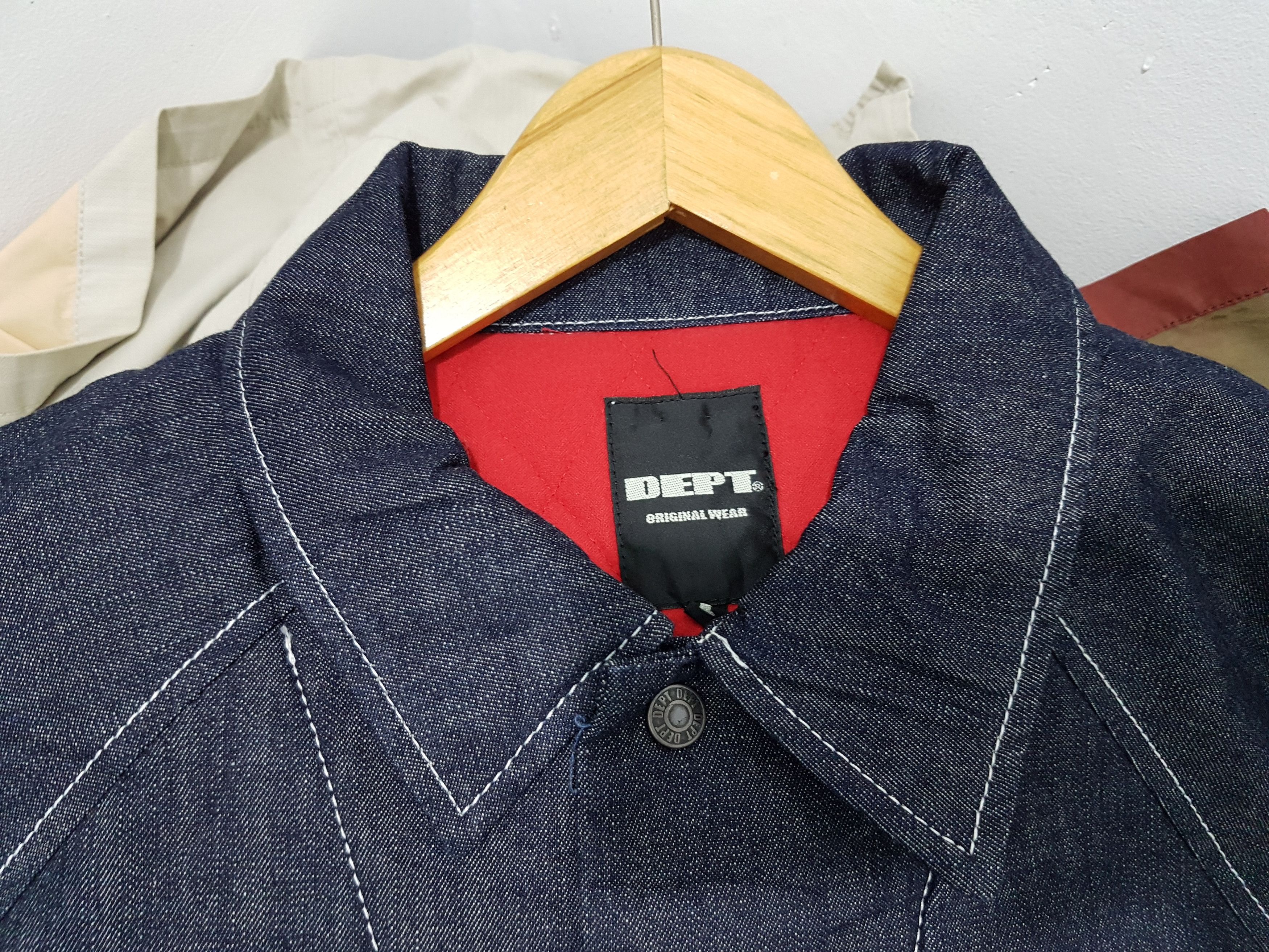 Japanese Brand Made In Japan Dept. Denim jacket Size US L / EU 52-54 / 3 - 11 Thumbnail