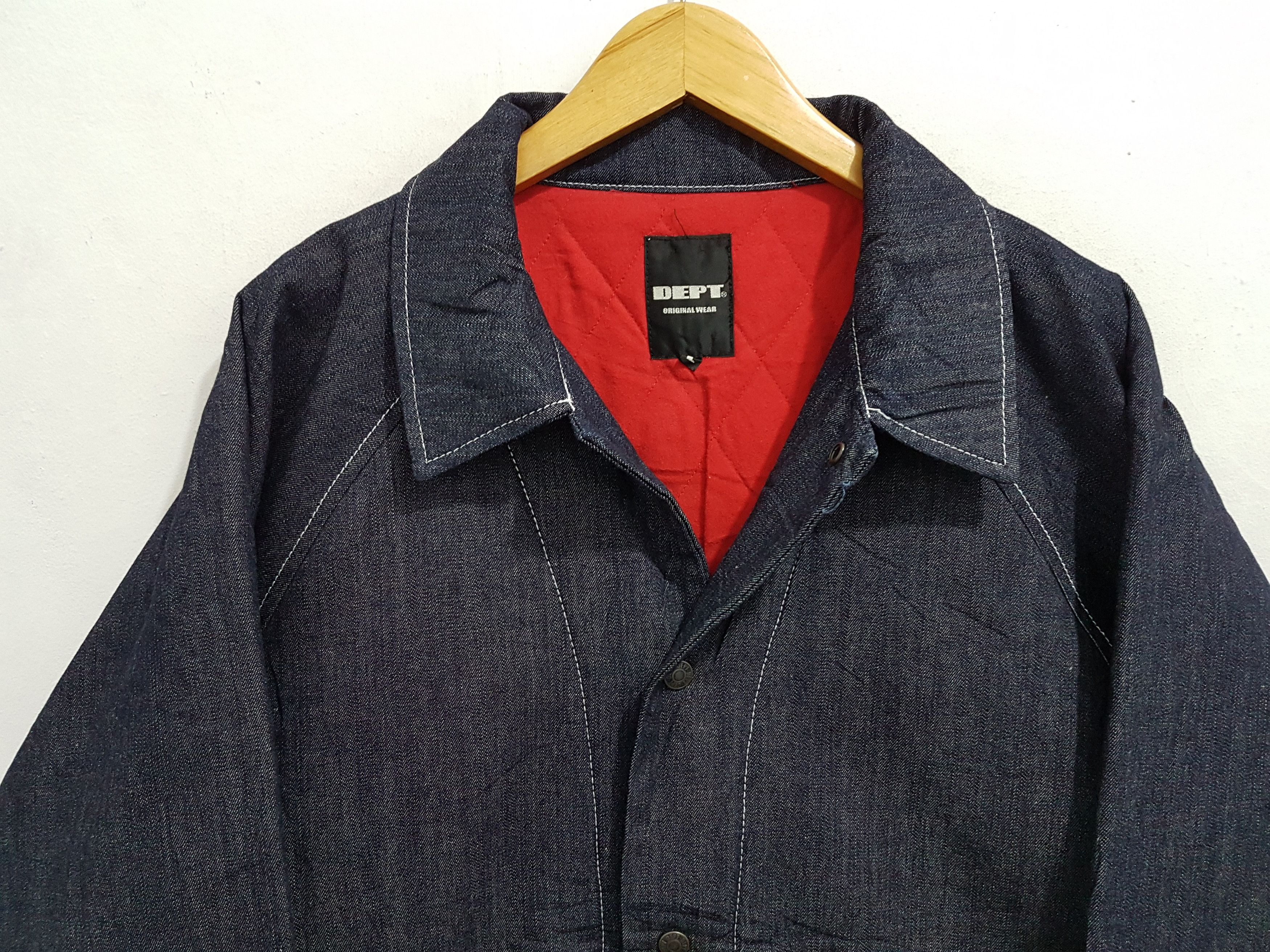 Japanese Brand Made In Japan Dept. Denim jacket Size US L / EU 52-54 / 3 - 9 Thumbnail