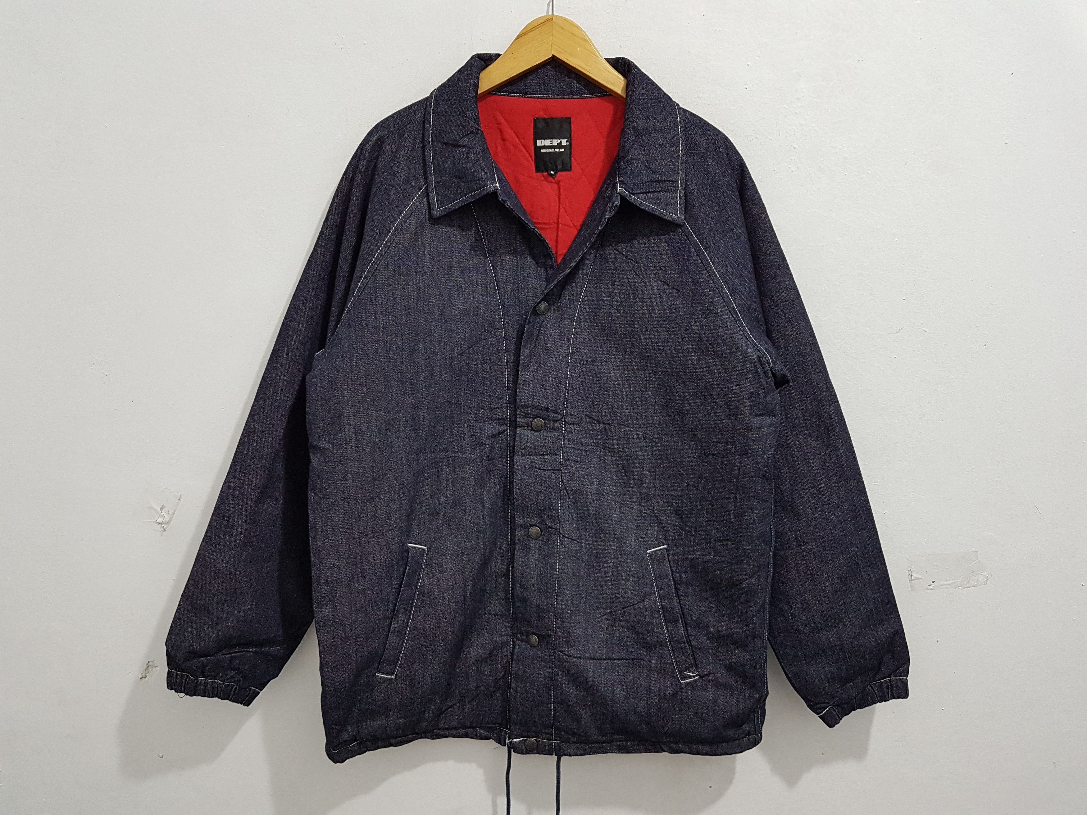 Japanese Brand Made In Japan Dept. Denim jacket Size US L / EU 52-54 / 3 - 7 Thumbnail