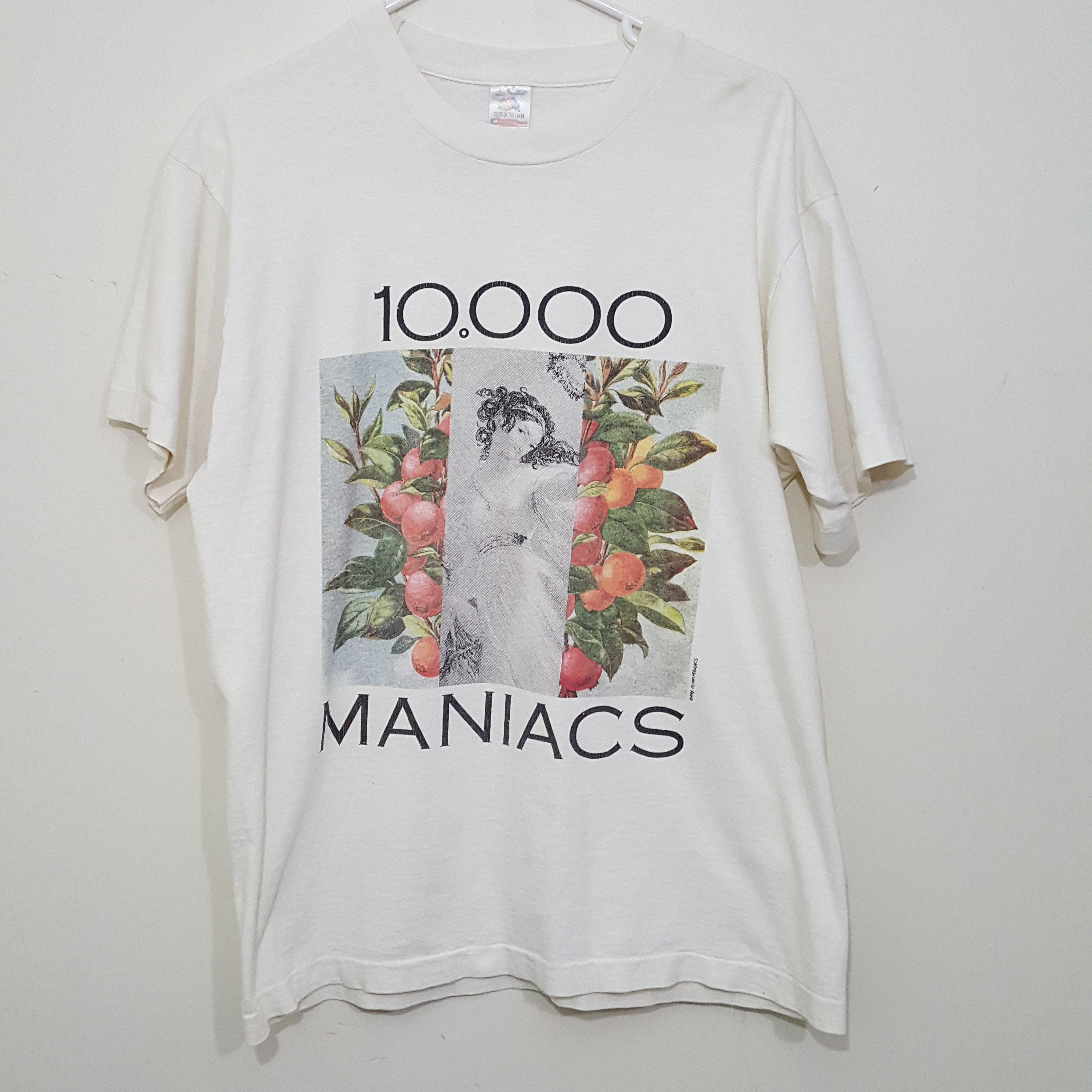 Vintage (free shipping) 1995 Single-stitch 10,000 Maniacs Tee Size US L / EU 52-54 / 3 - 1 Preview