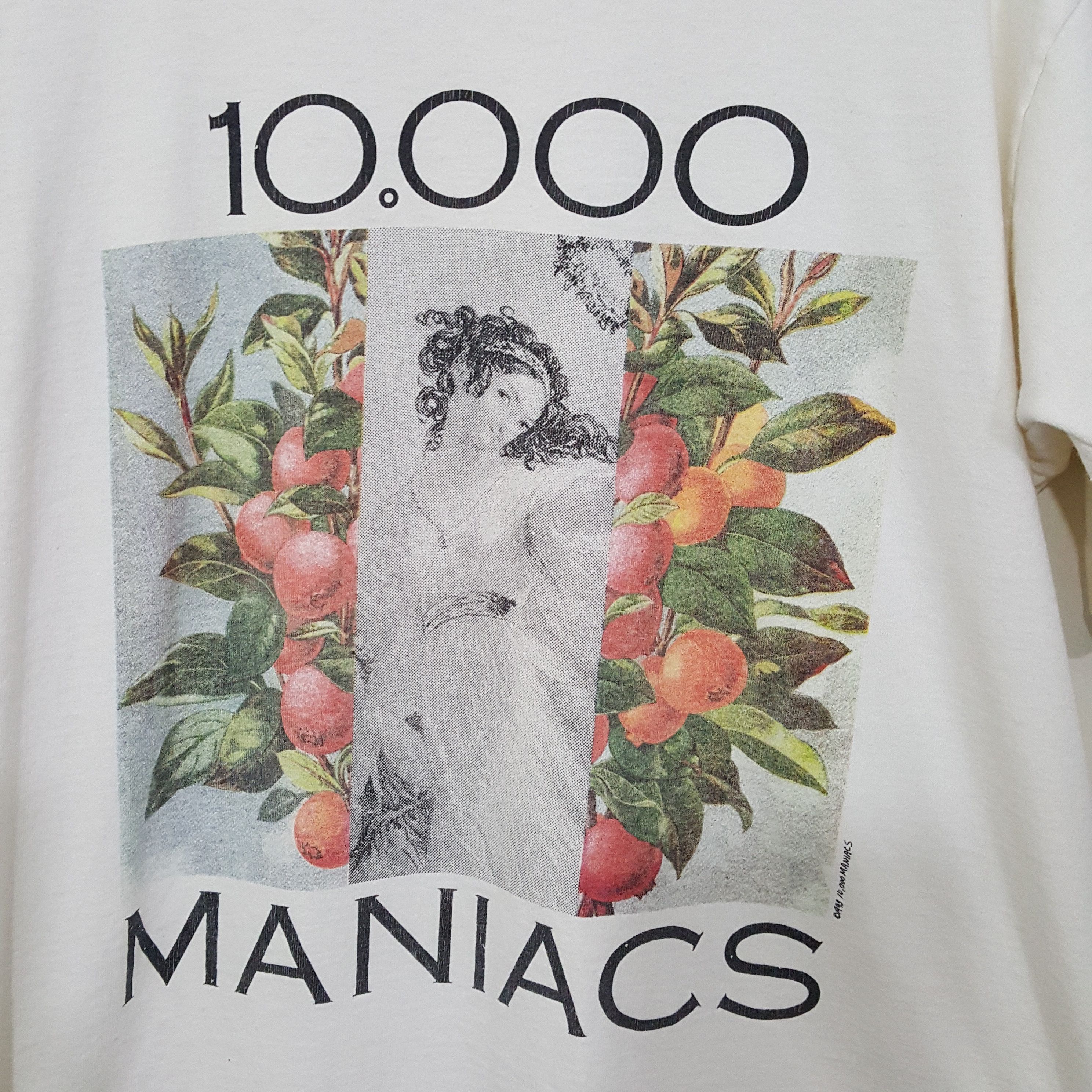 Vintage (free shipping) 1995 Single-stitch 10,000 Maniacs Tee Size US L / EU 52-54 / 3 - 3 Thumbnail