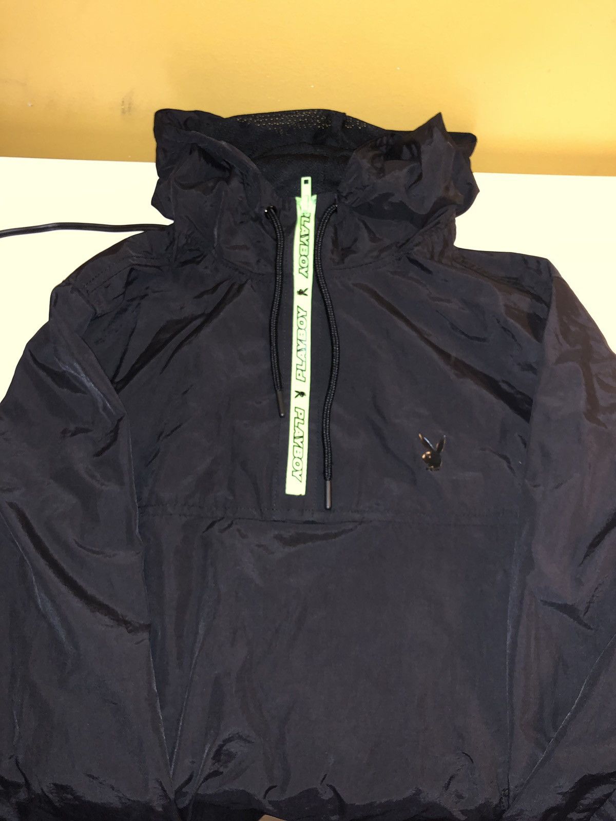 Pacsun × Playboy Playboy x Pacsun Black Technical Quarter Zip Anorak Size US S / EU 44-46 / 1 - 8 Thumbnail