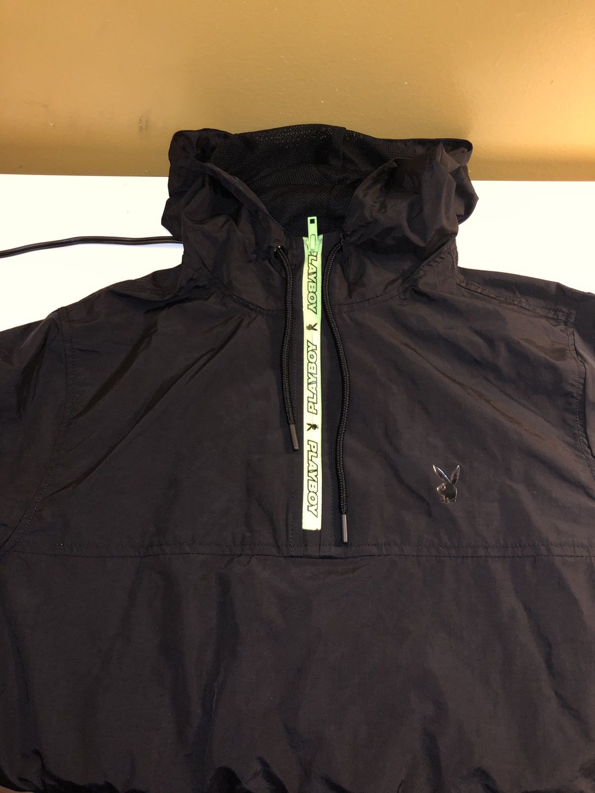 Pacsun × Playboy Playboy x Pacsun Black Technical Quarter Zip Anorak Size US S / EU 44-46 / 1 - 6 Thumbnail