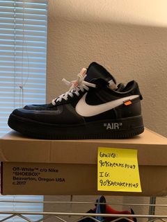 Deadstock Off-White x Nike Air Force 1 Low “ComplexCon” (2017) signed by  Virgil Abloh 🖊 🚧 ✨ Photo: @__ivanilla (Twitter) / @vanity.819