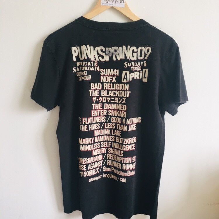 Band Tees PunkSpring Punk Tour Shirt Japan 2009 Bad Religion The Hives Size US M / EU 48-50 / 2 - 4 Thumbnail