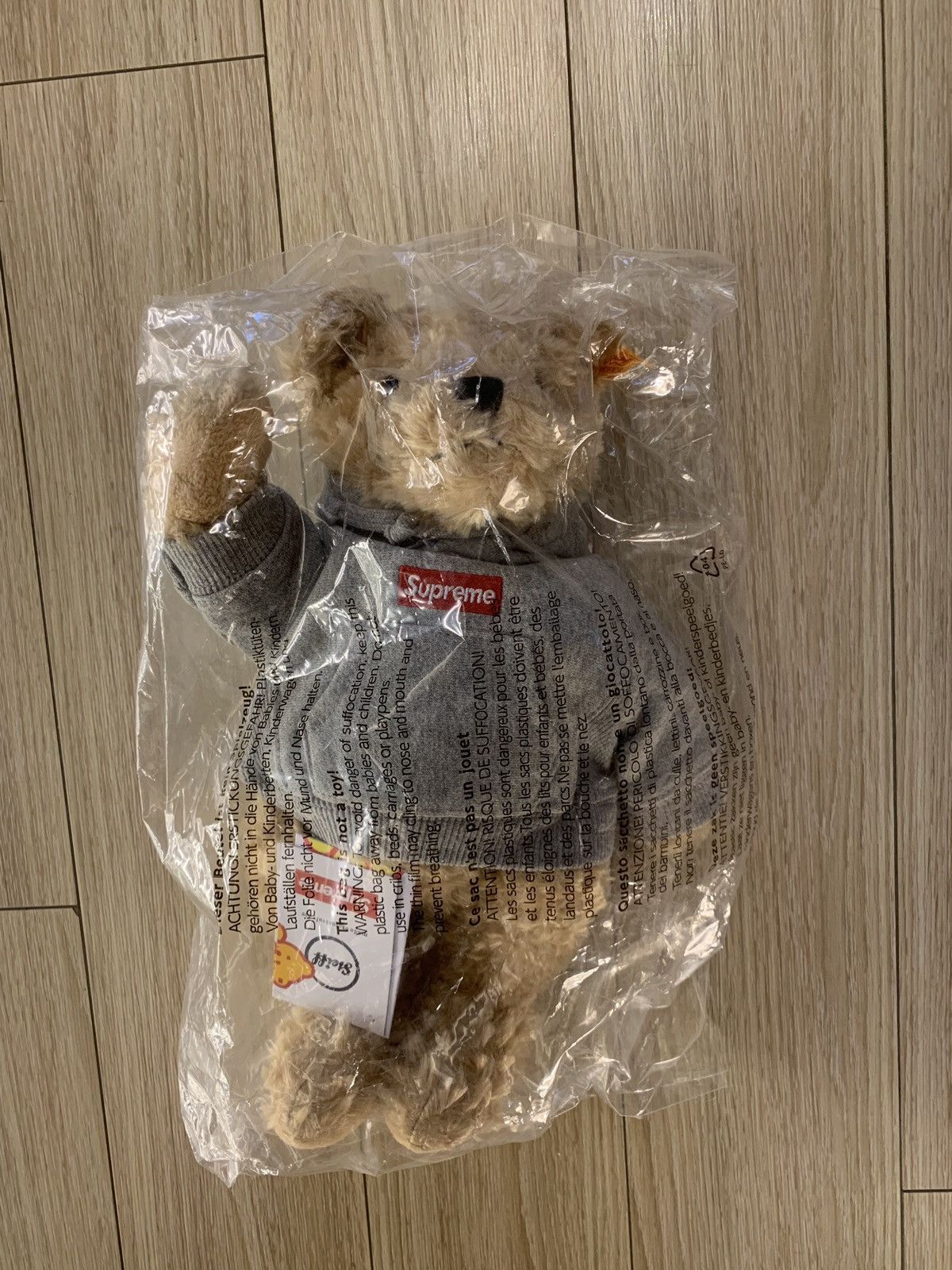 Supreme x steiff teddy bear online