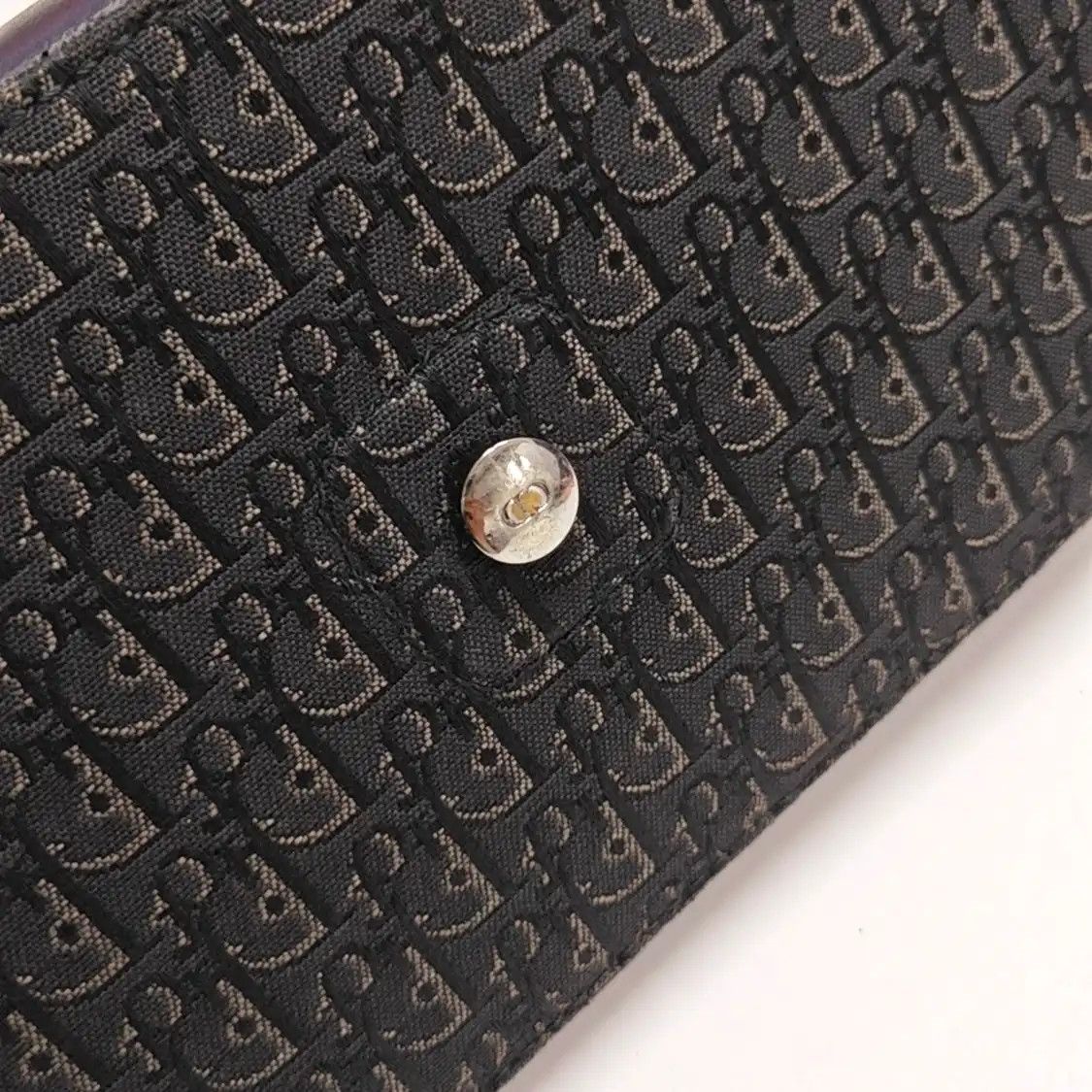 Dior DIOR Street Chic black canvas stud handbag ruthenium hardware Size ONE SIZE - 15 Thumbnail