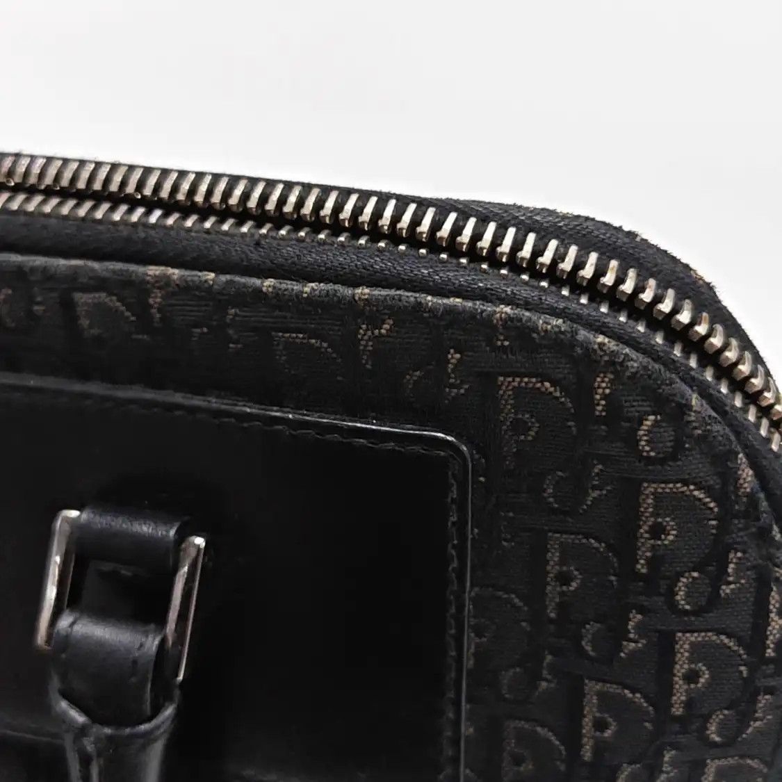 Dior DIOR Street Chic black canvas stud handbag ruthenium hardware Size ONE SIZE - 19 Thumbnail