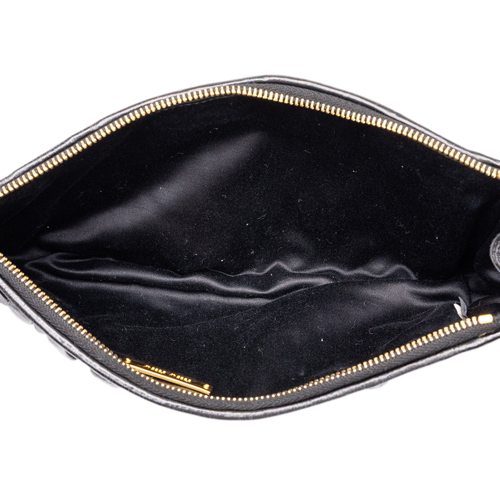 Miu Miu Matelasse Nappa Lux Wristlet Clutch Size ONE SIZE - 4 Thumbnail