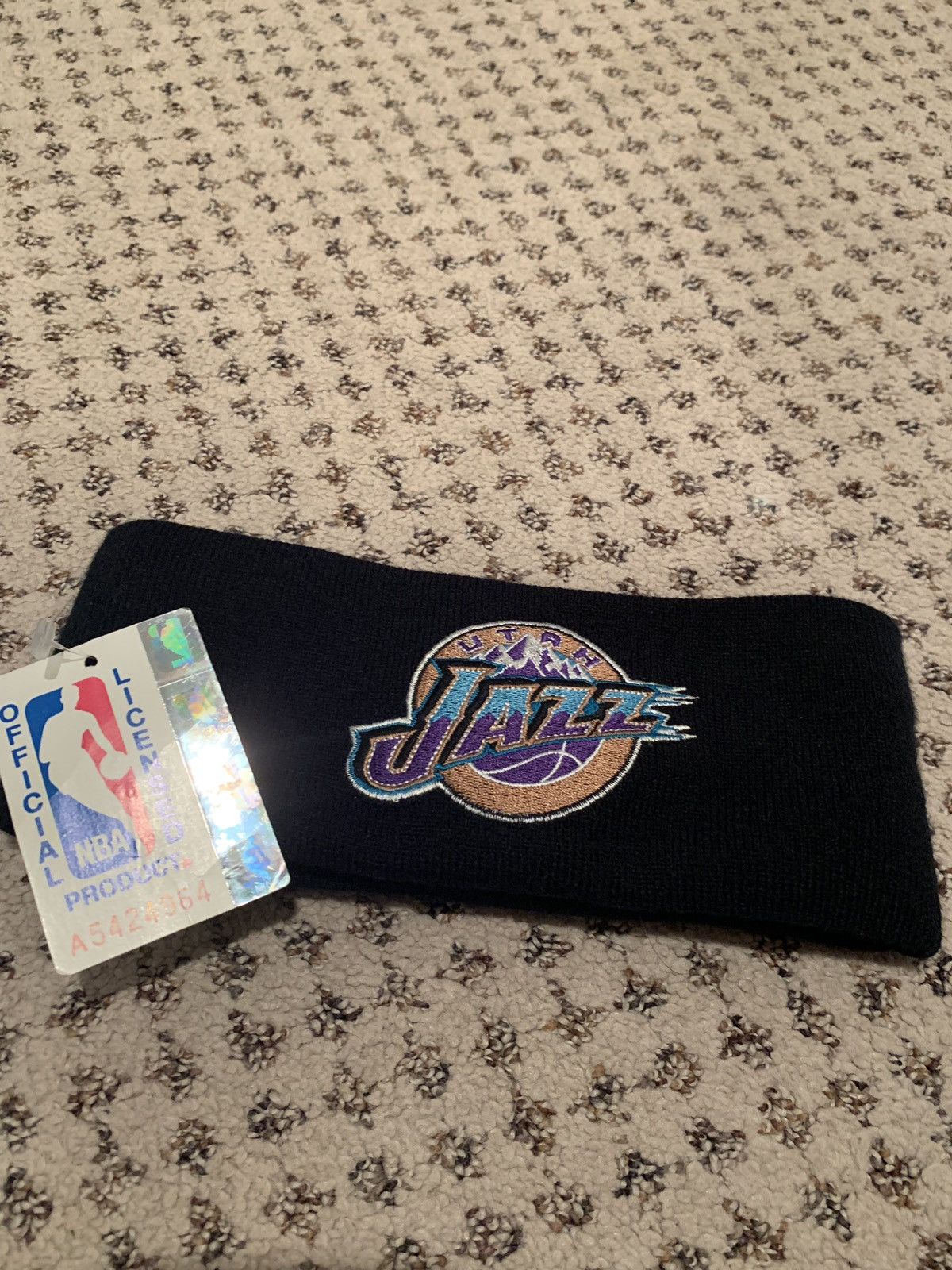 NBA Vintage Utah Jazz Sweatband Size ONE SIZE - 1 Preview