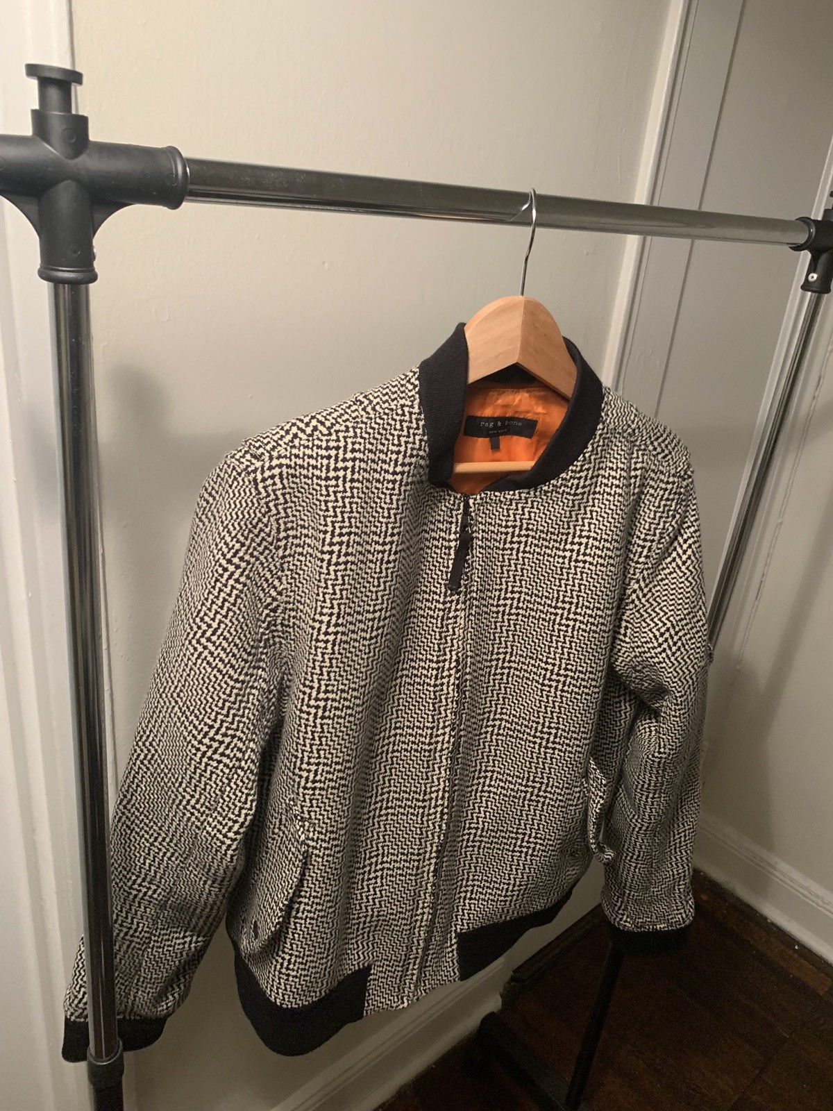Rag Bone Wool Bomber Jacket